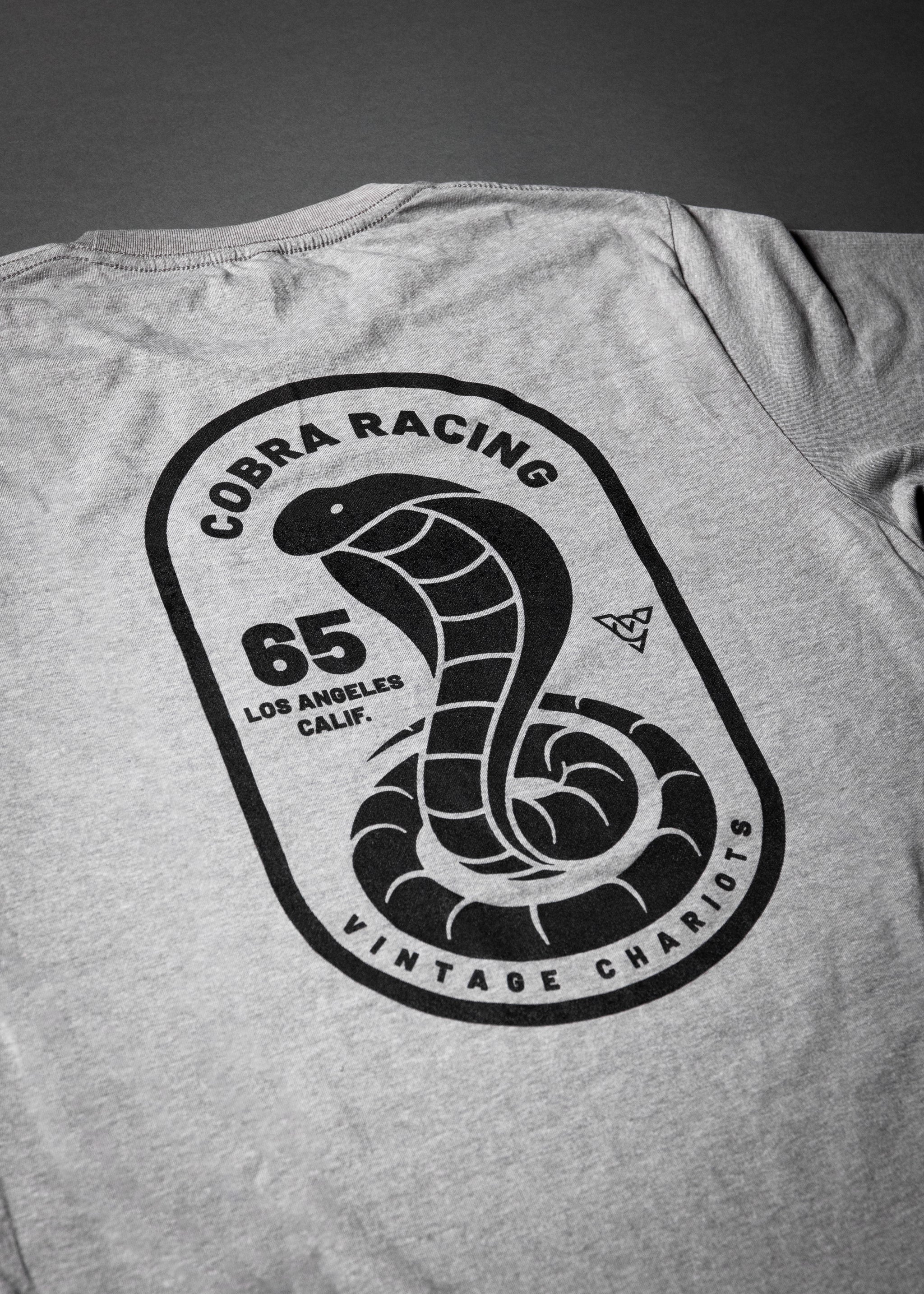 COBRA RACING POCKET TEE (Carbon Grey)