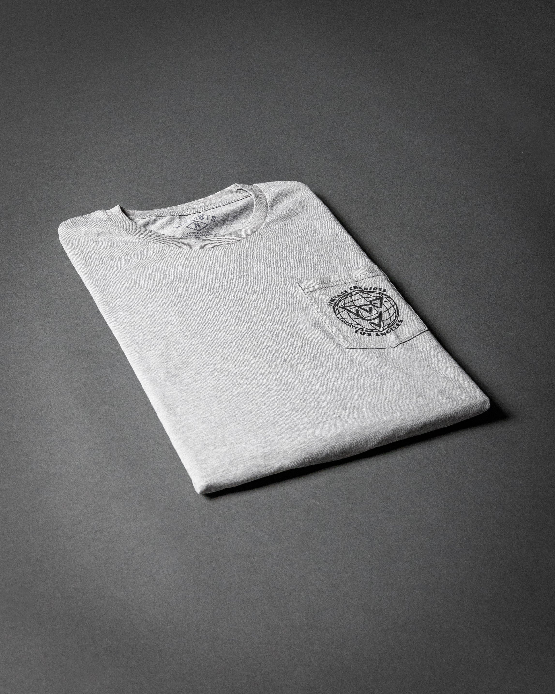 COBRA RACING POCKET TEE (Carbon Grey)