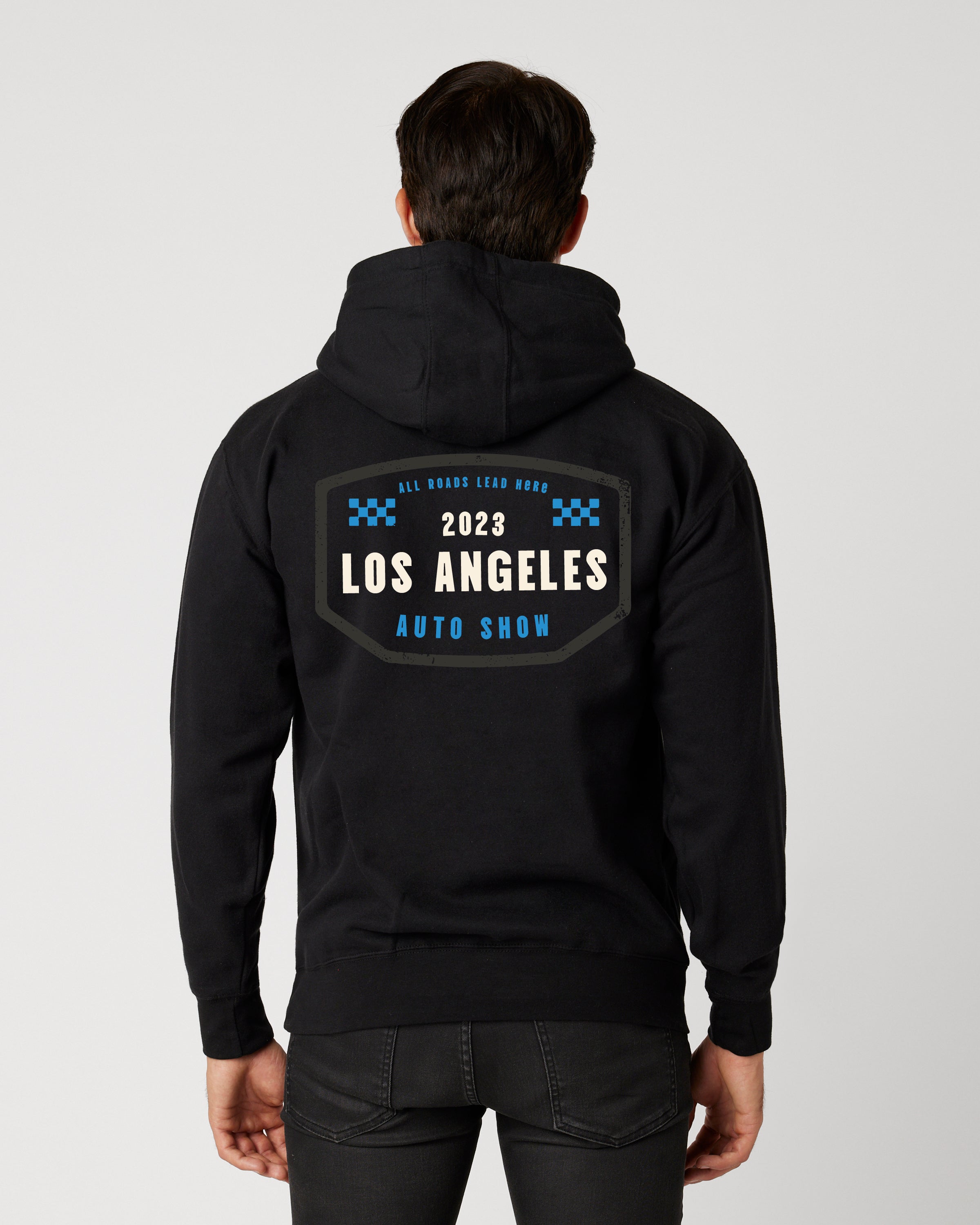 LAAS23 HALO DESIGN HOODIE (Black)