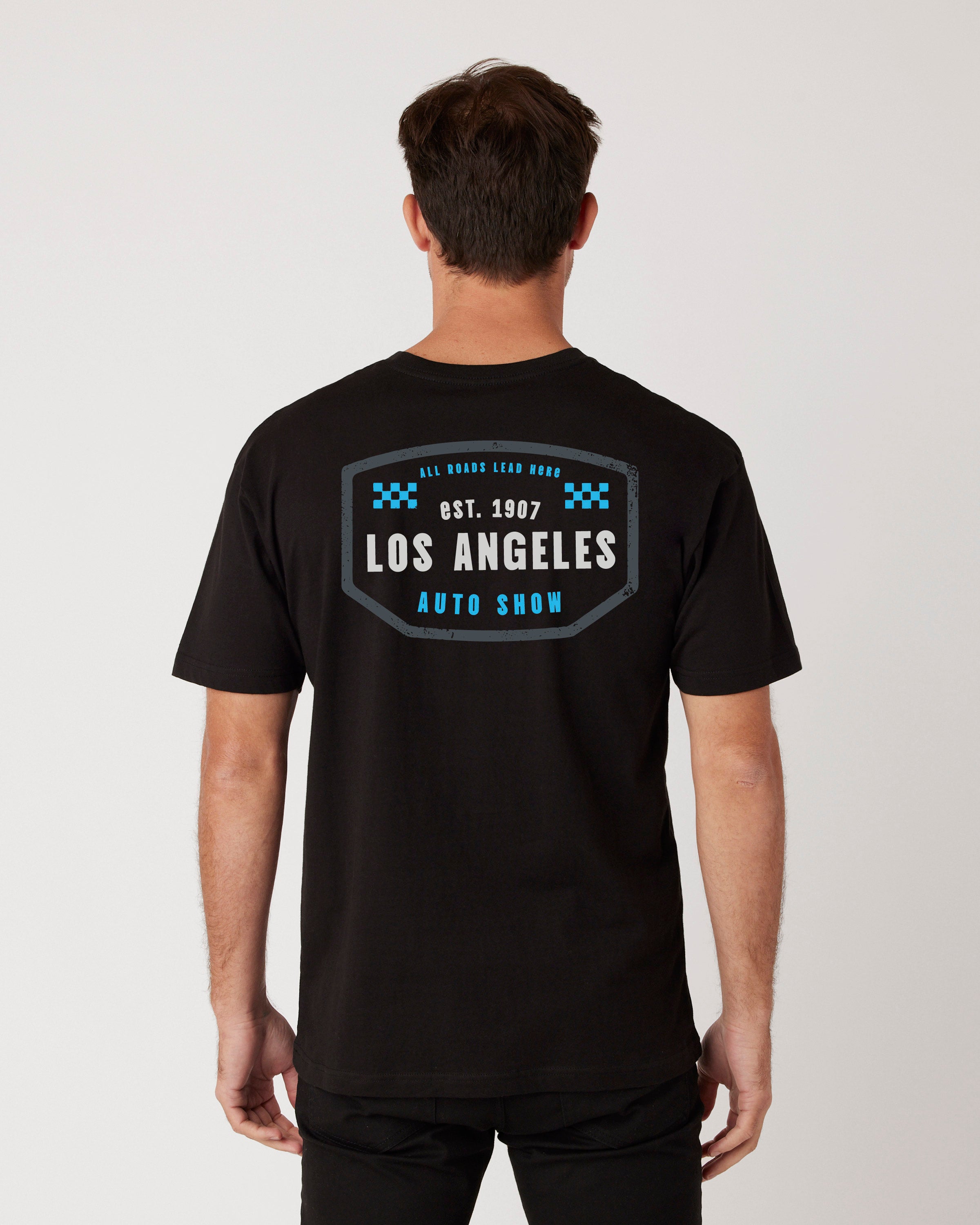 LAAS23 HALO DESIGN ADULT TEE (Black)