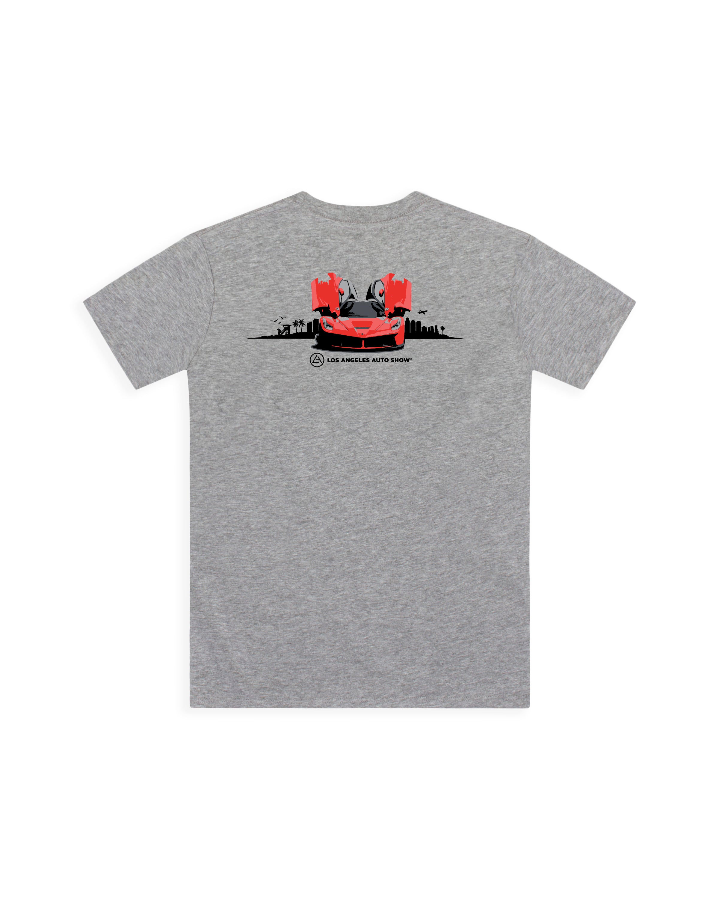 LAAS23 FERRARI YOUTH TEE (Heather Grey)