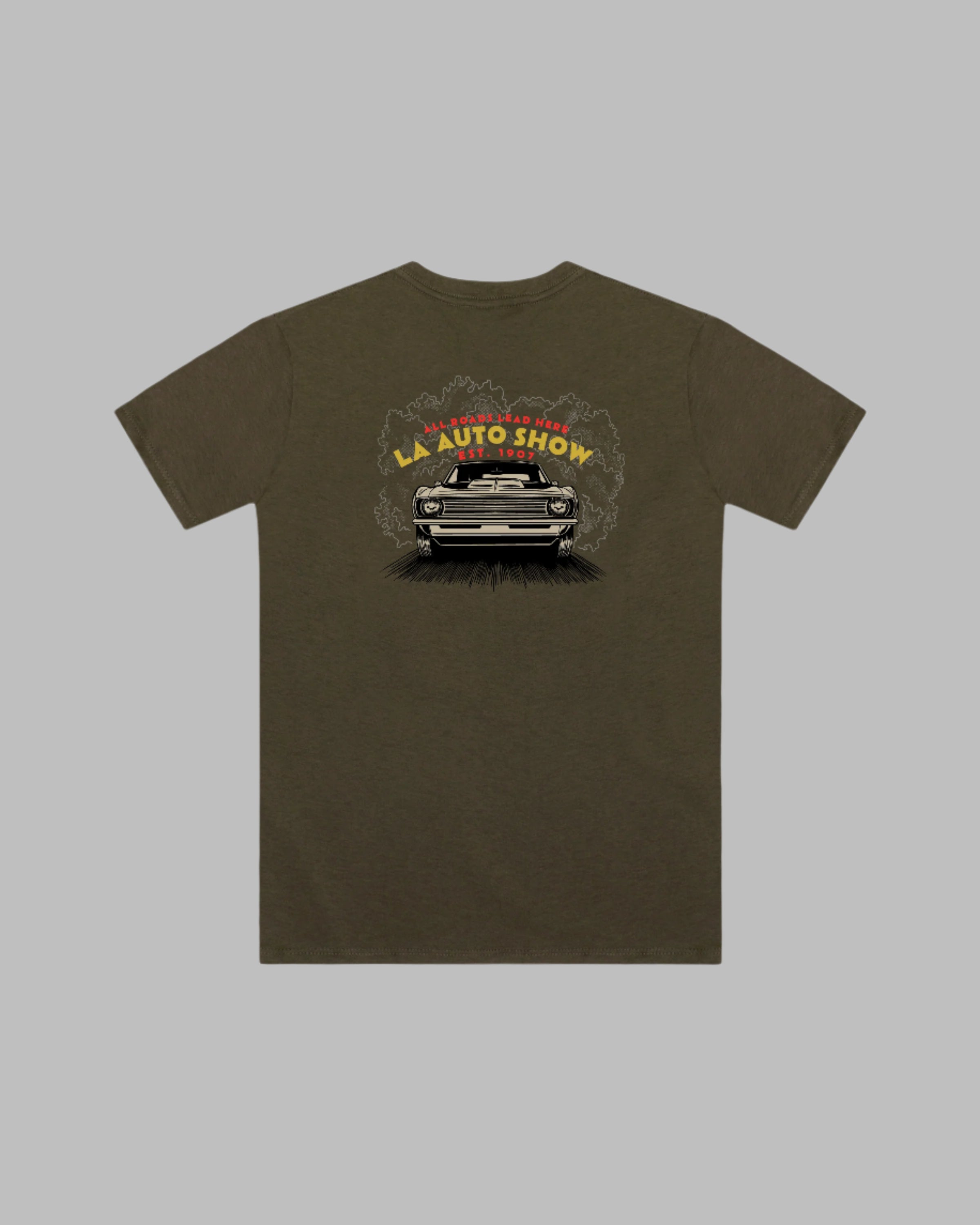 LAAS24 BURNOUT YOUTH TEE (Military Green)