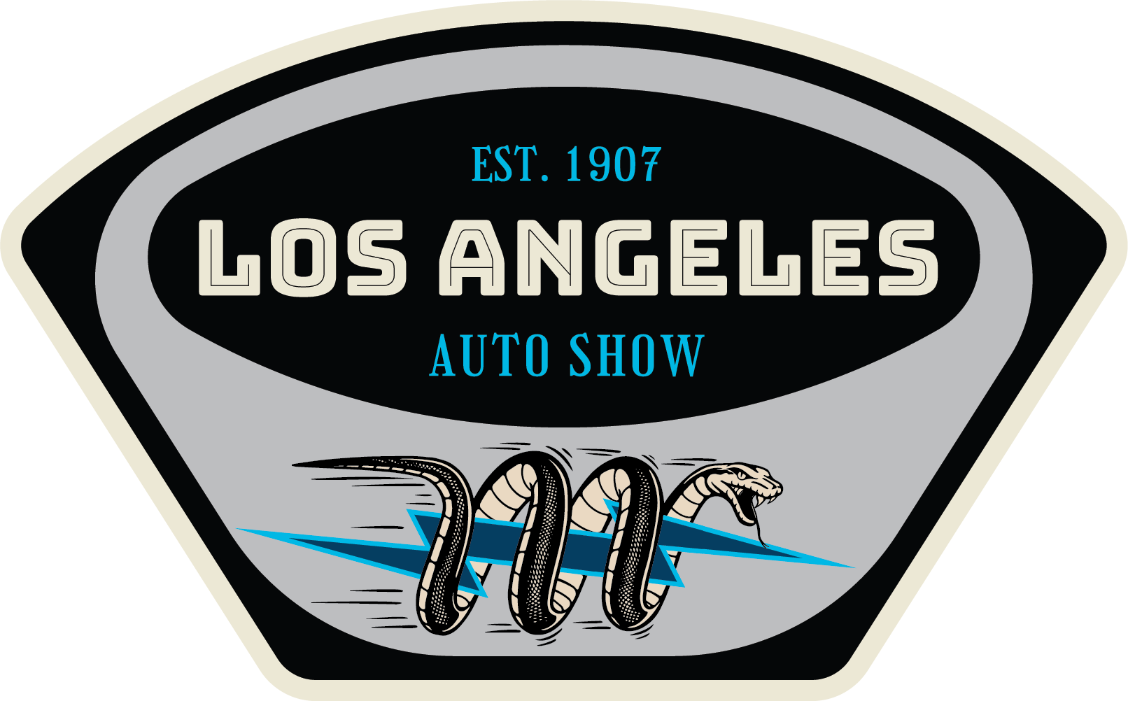 LAAS24 SNAKE TRUCKER HAT (Black)