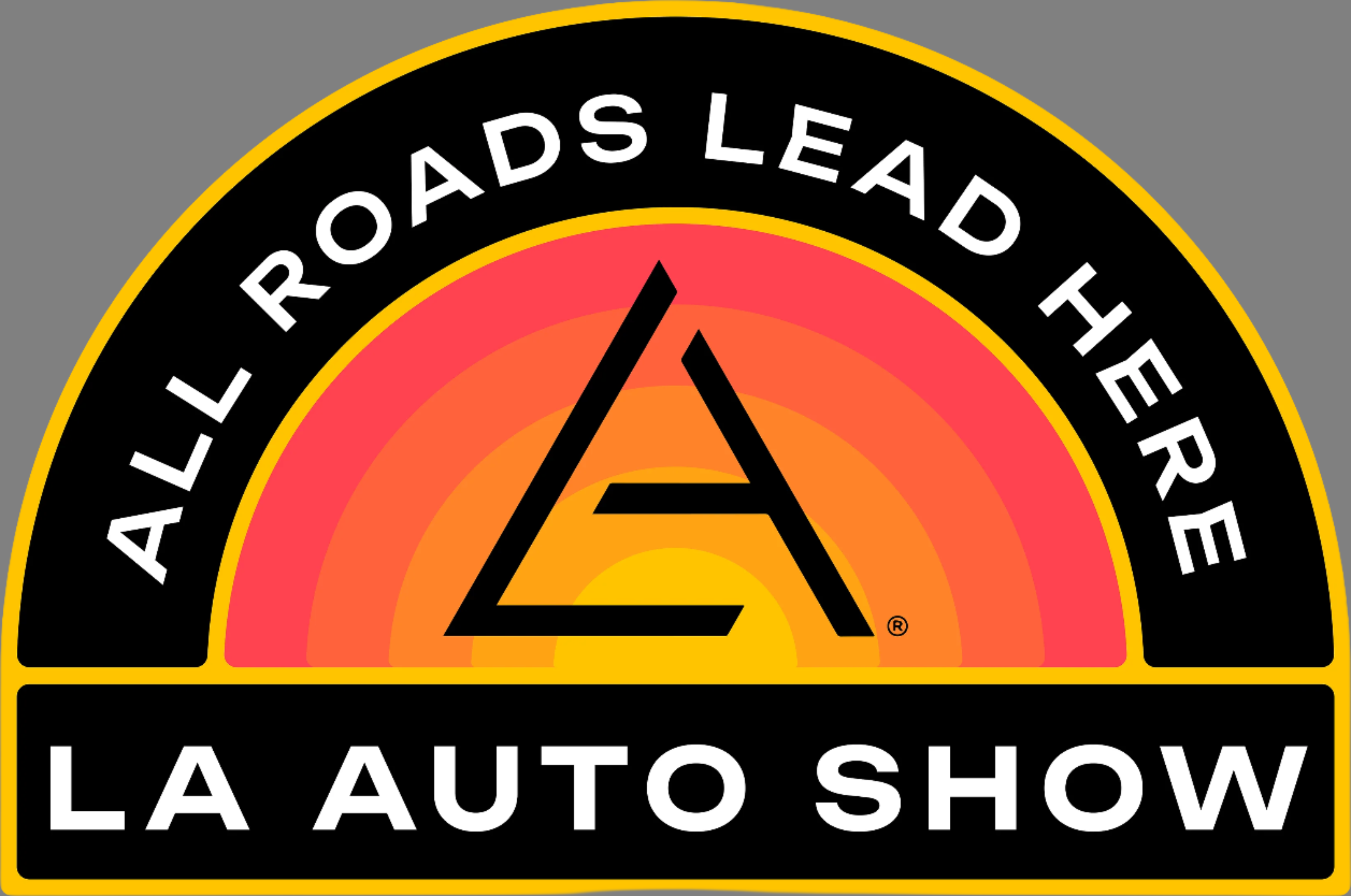 LAAS24 SUNSET TRUCKER HAT (Black)