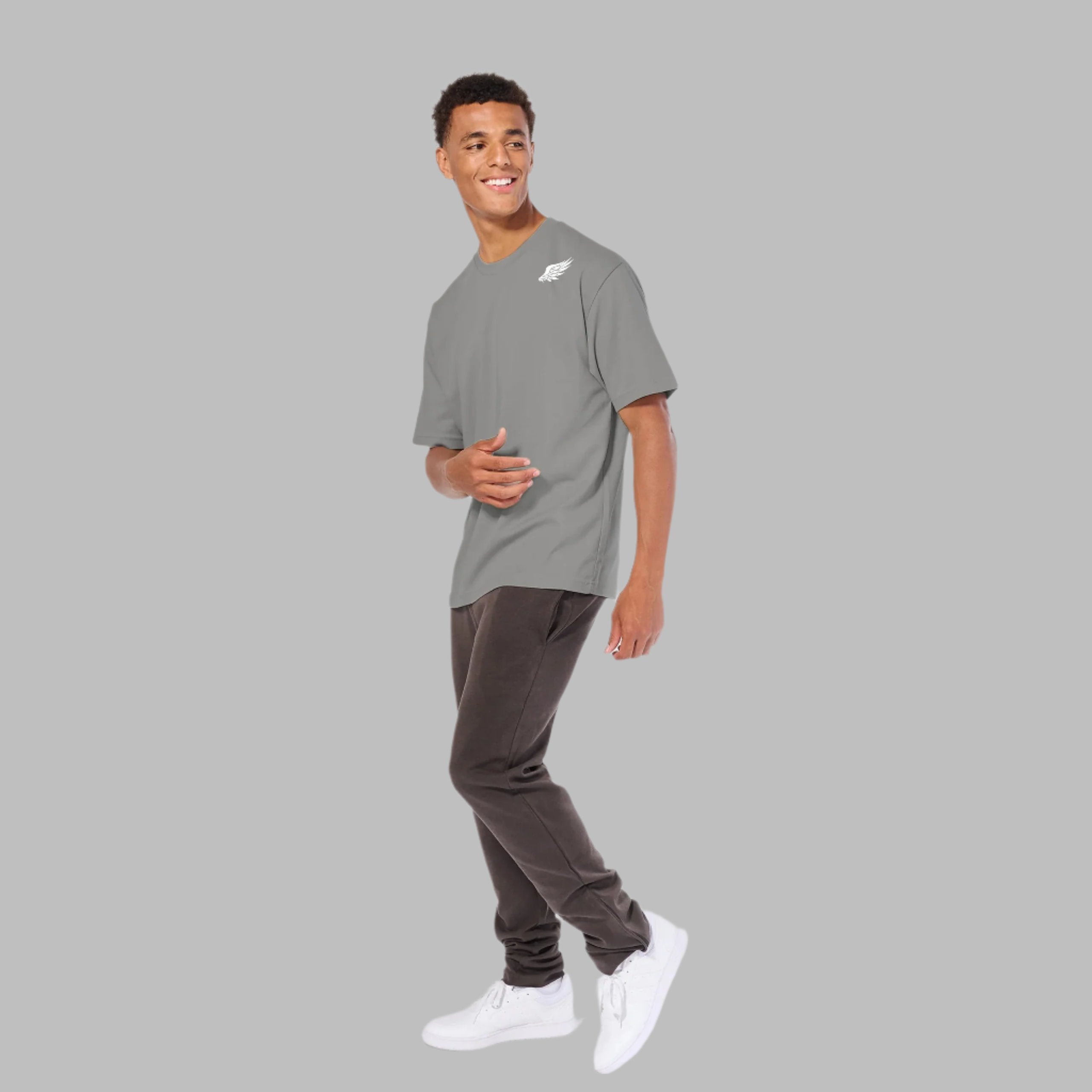 LITTLE BIRD DRYFLEX LUXURY TEE (Smoke Grey)