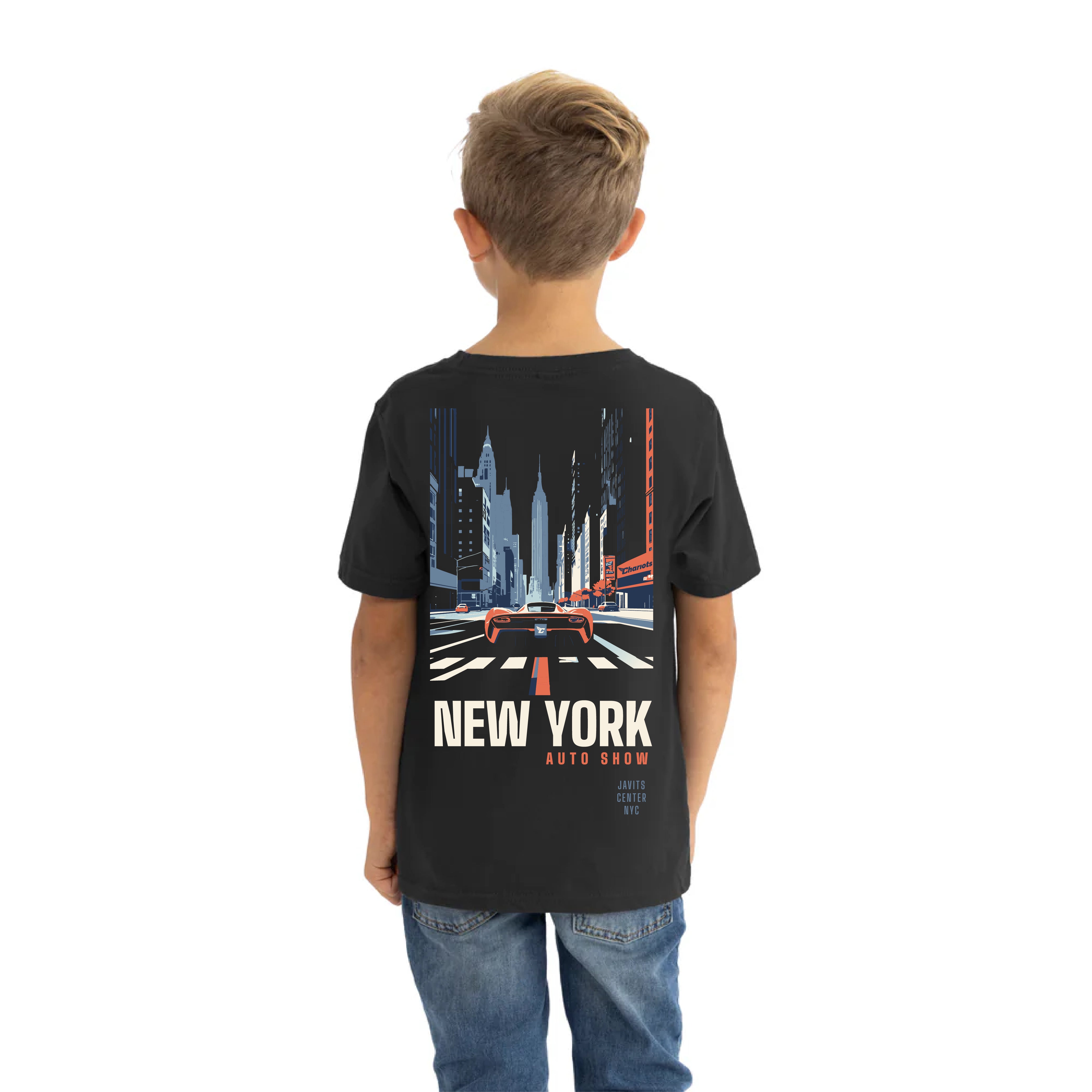 NYIAS26 Crosswalk Youth Tee (Black)
