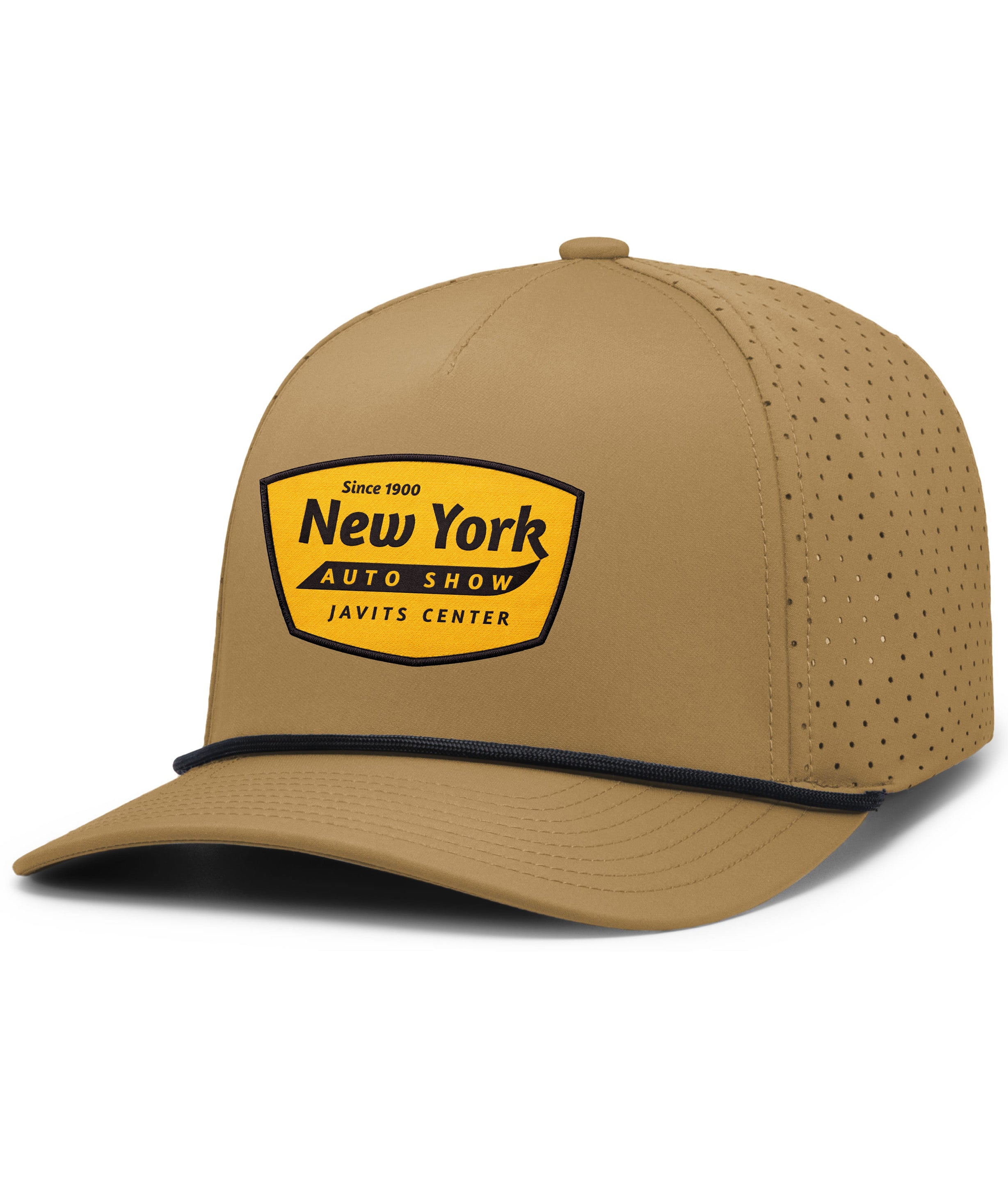 NYIAS26 Javits Center Performance Hat (Buck w/ Black Rope)