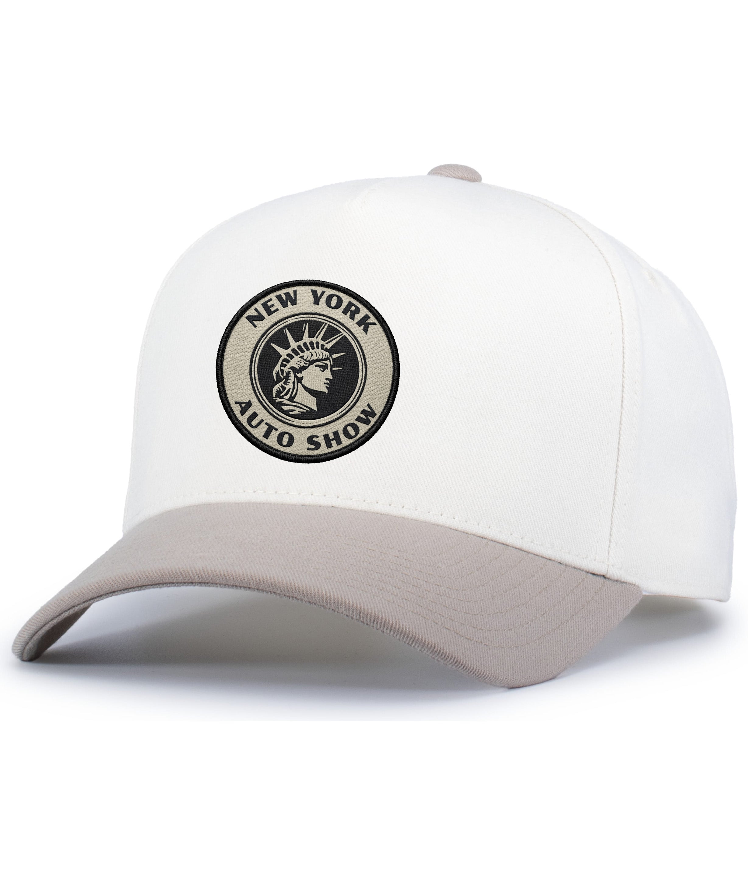 NYIAS26 Liberty 5-Panel Snapback (Vintage White/Khaki)