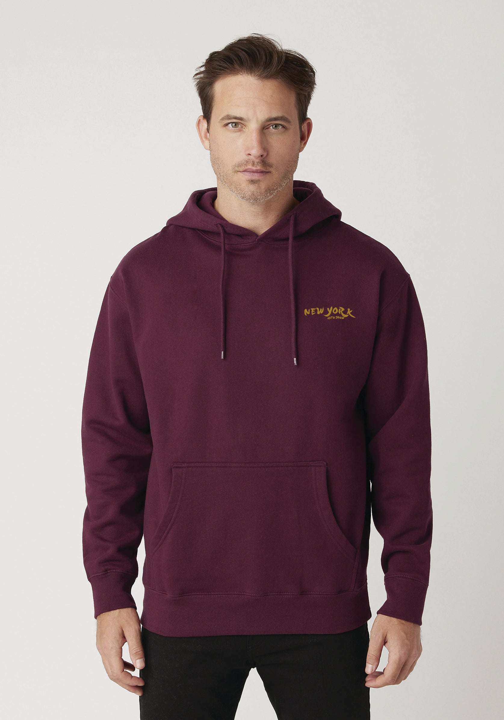 NYIAS26 Zen Garden Heavyweight Hoodie (Maroon)