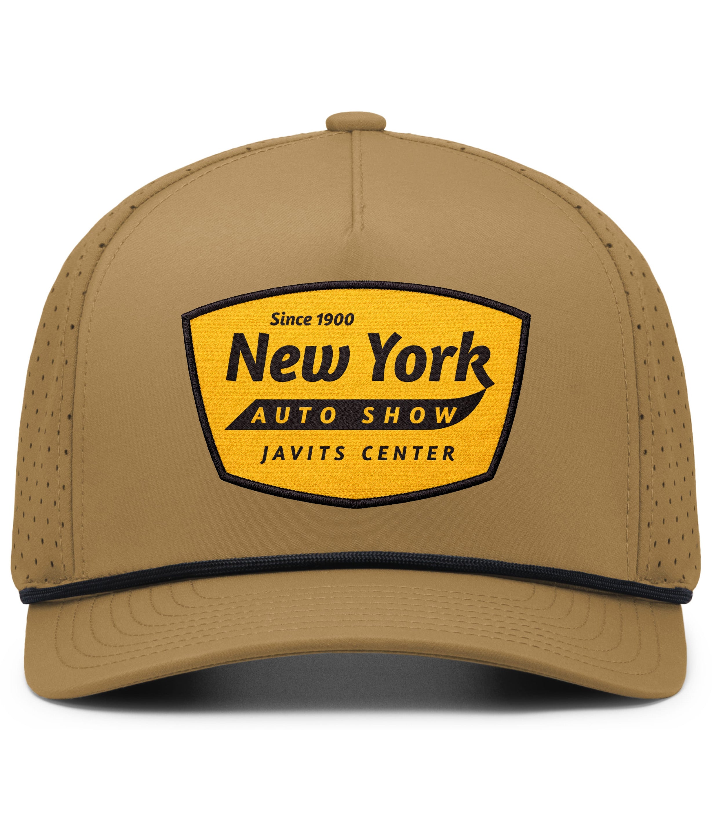 NYIAS26 Javits Center Performance Hat (Buck w/ Black Rope)