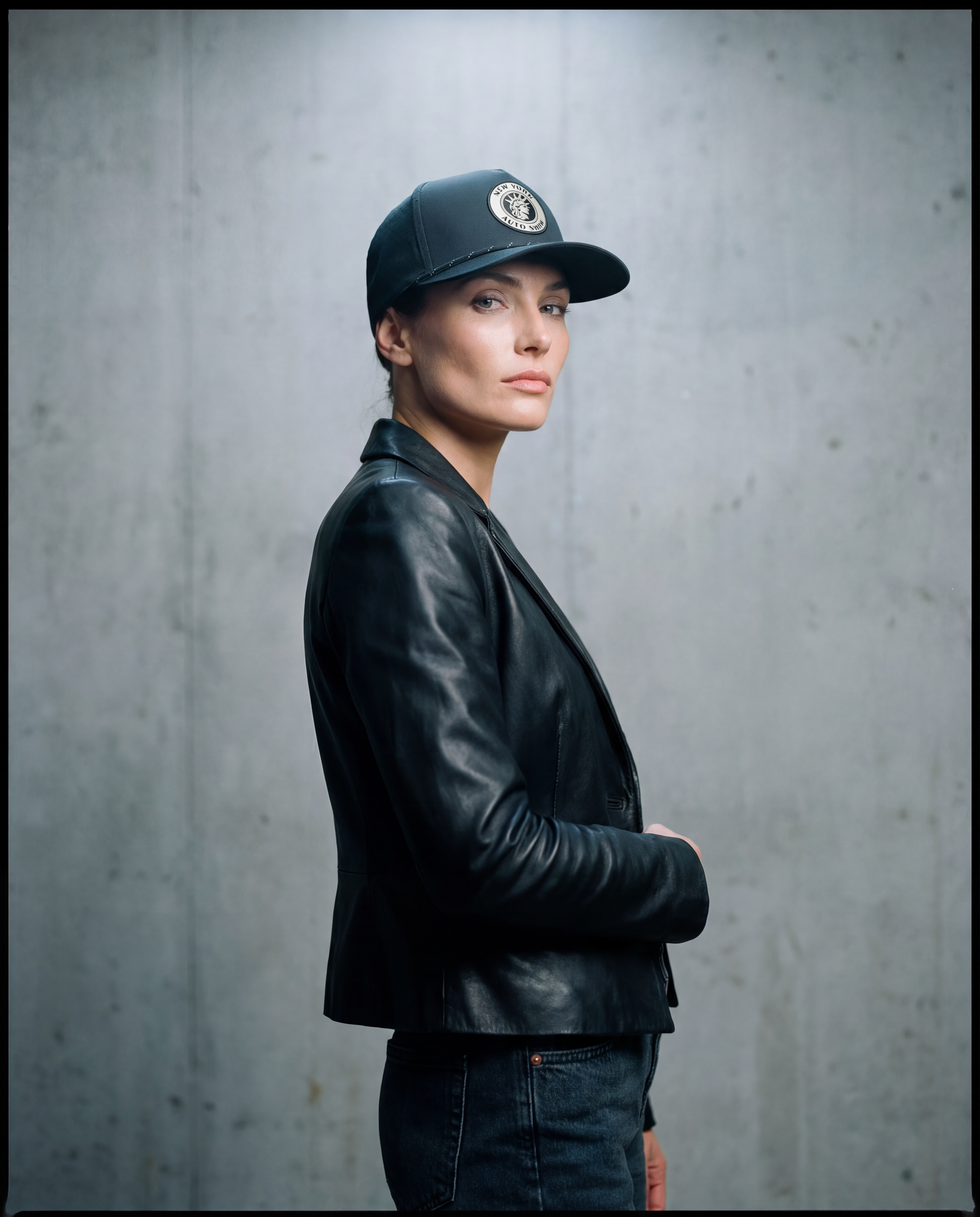 NYIAS26 Liberty Performance Hat (Black w/ Black/White Rope)
