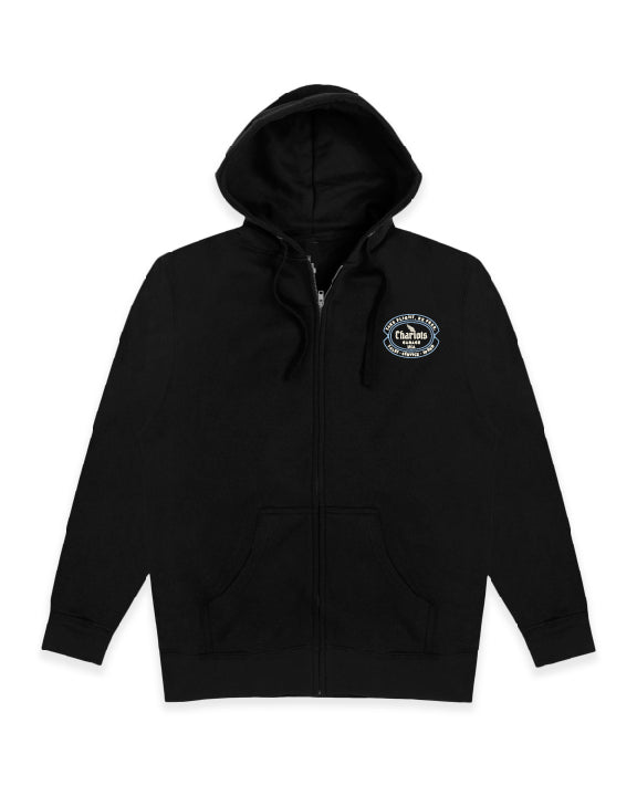 SALES SERVICE SPEED ZIP HOODIE (Black)