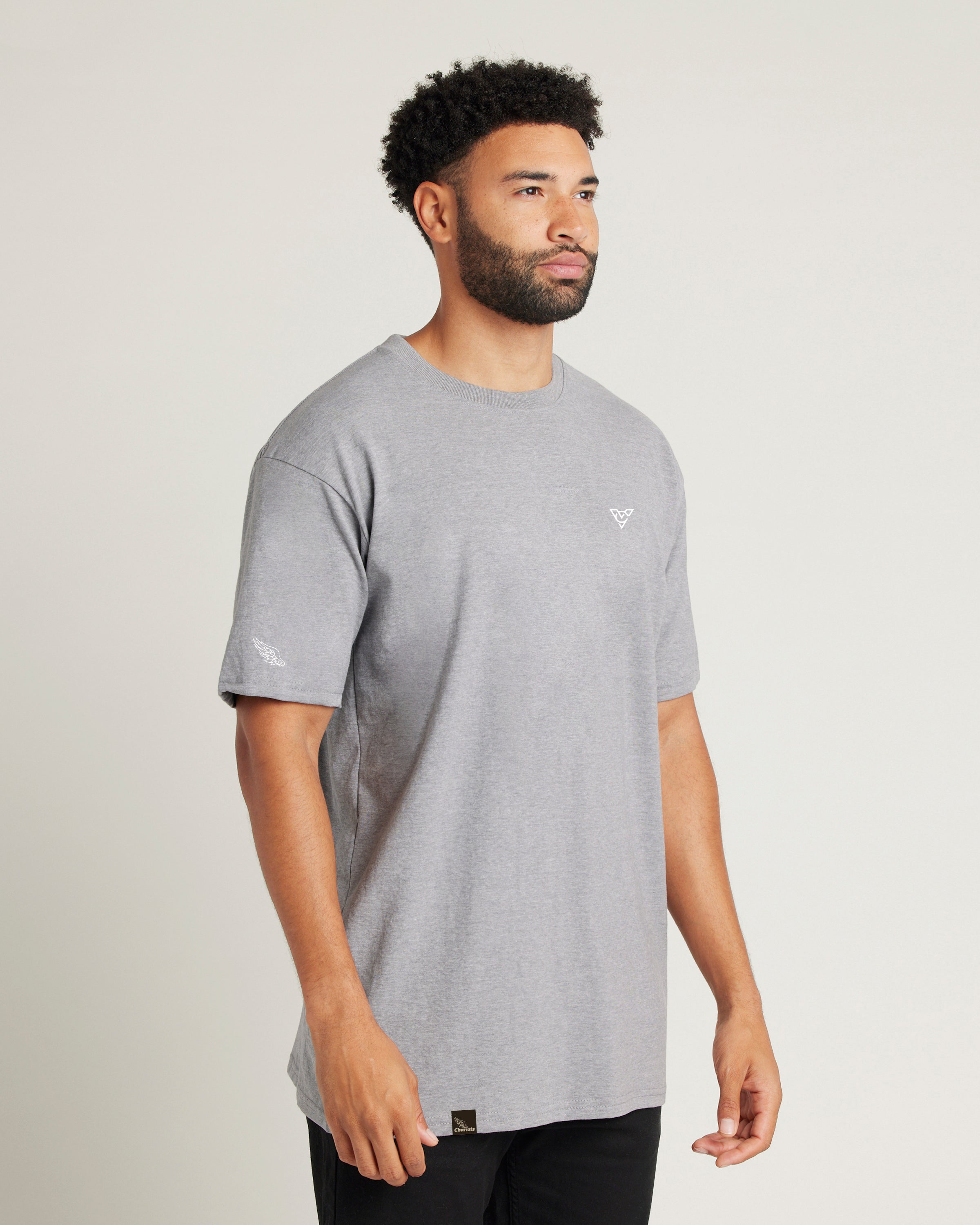 SPARTAN HEAVYWEIGHT TEE (Carbon Grey)