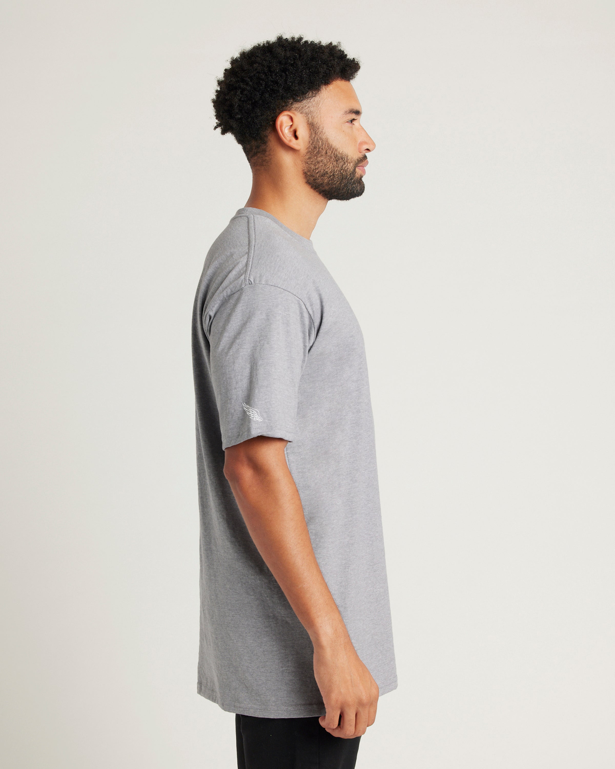 SPARTAN HEAVYWEIGHT TEE (Carbon Grey)