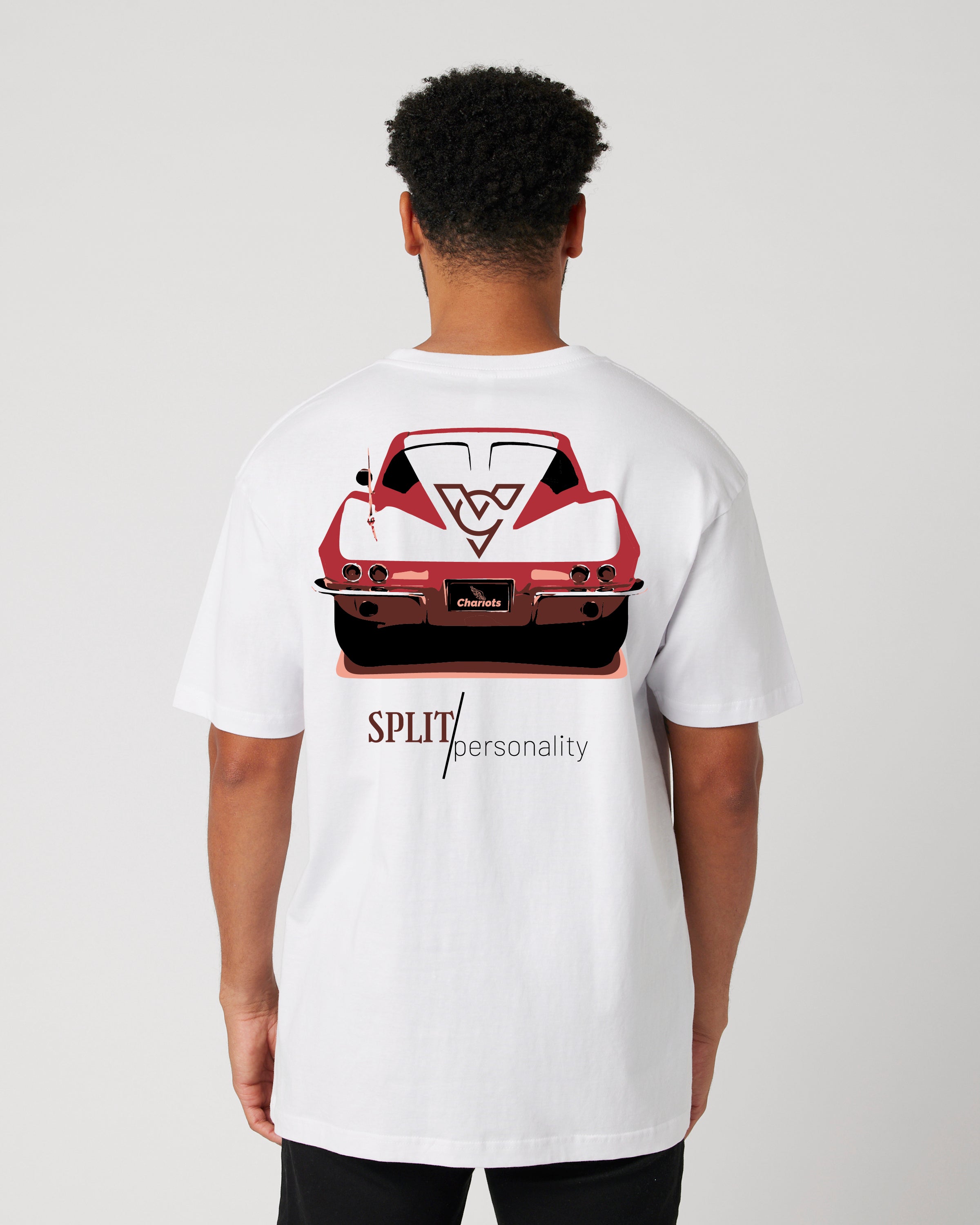 SPLIT PERSONALITY TEE (White)