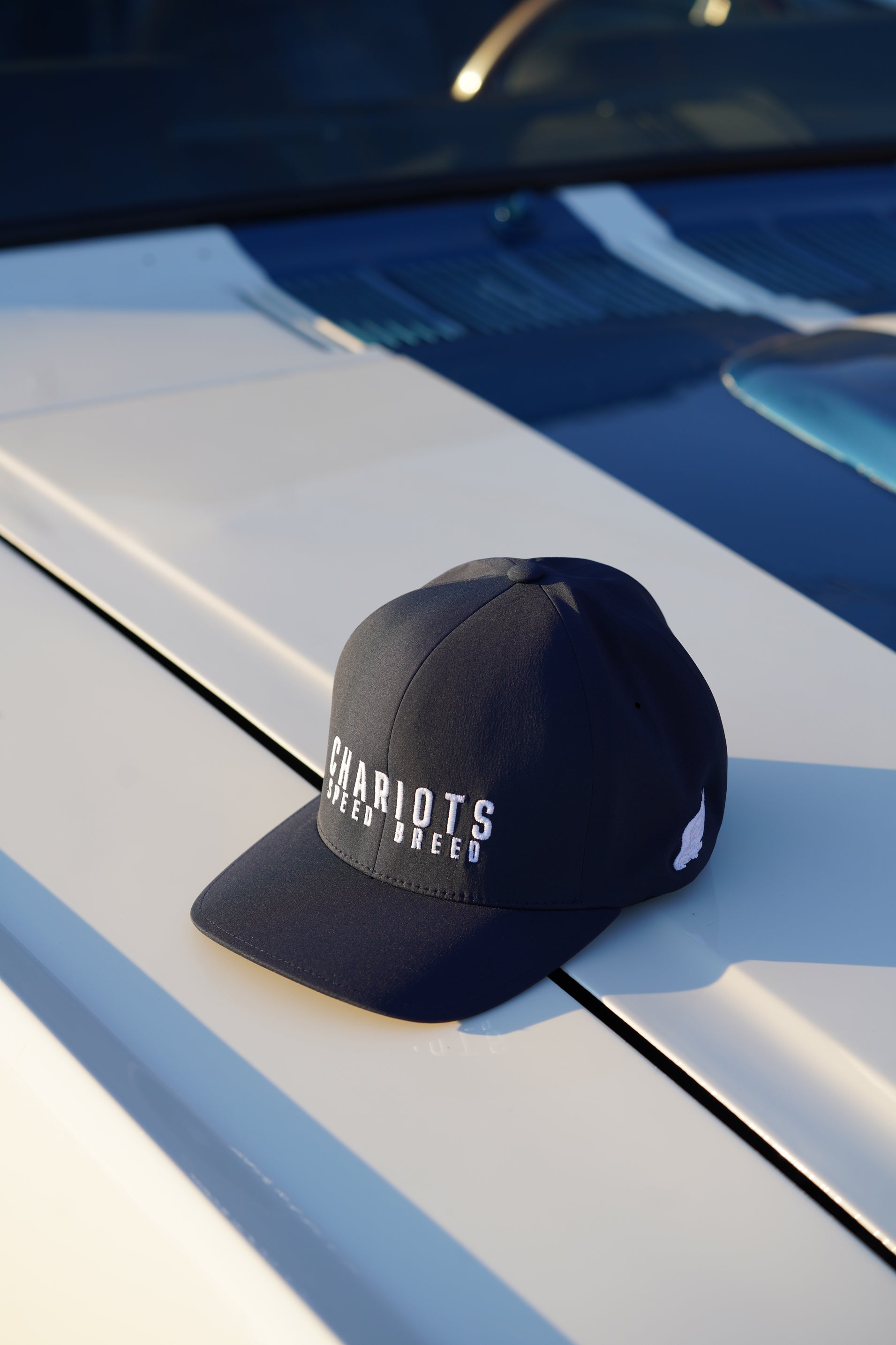 APEX FLEXFIT DELTA HAT (College Navy/White)