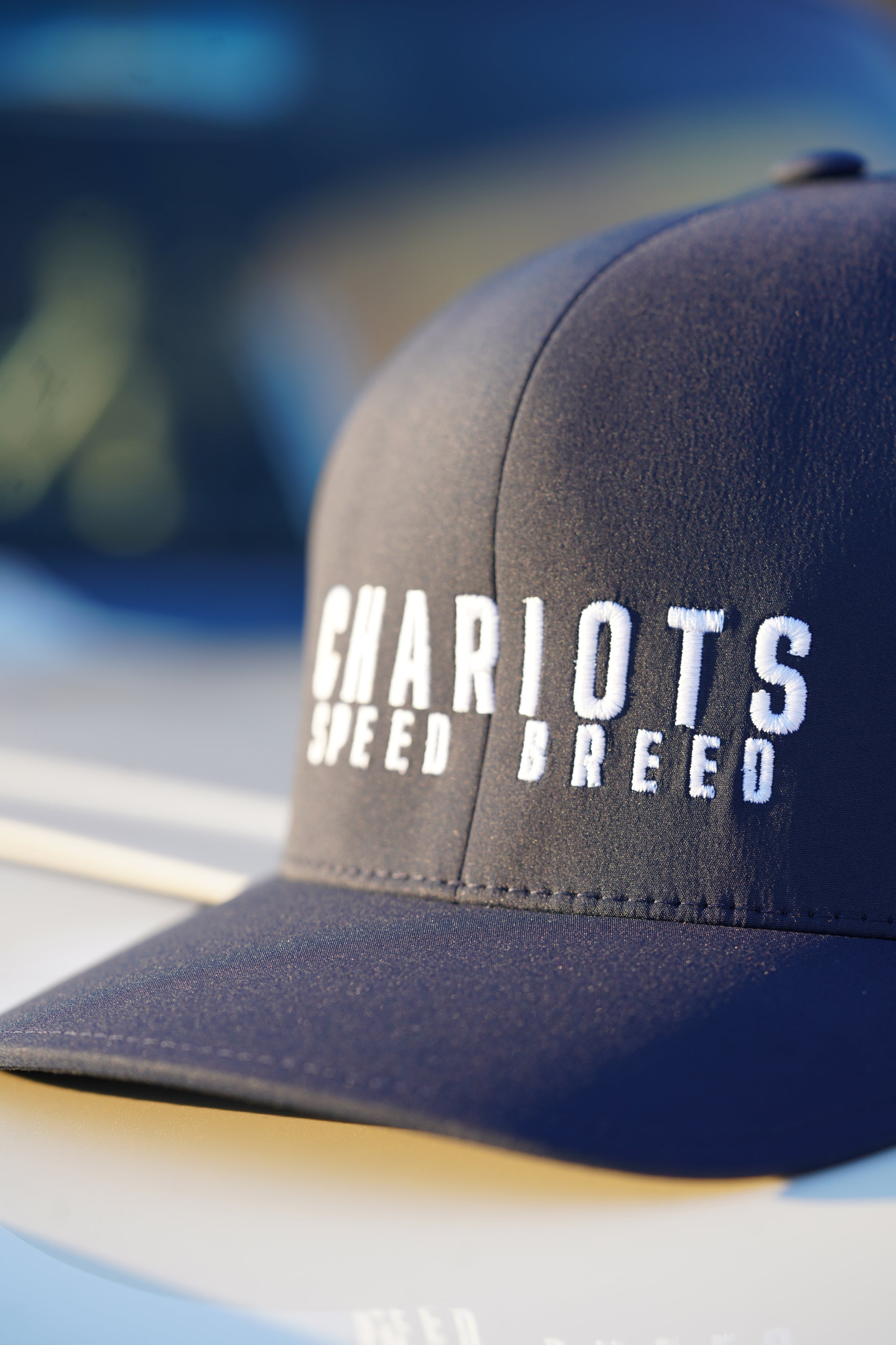 APEX FLEXFIT DELTA HAT (College Navy/White)