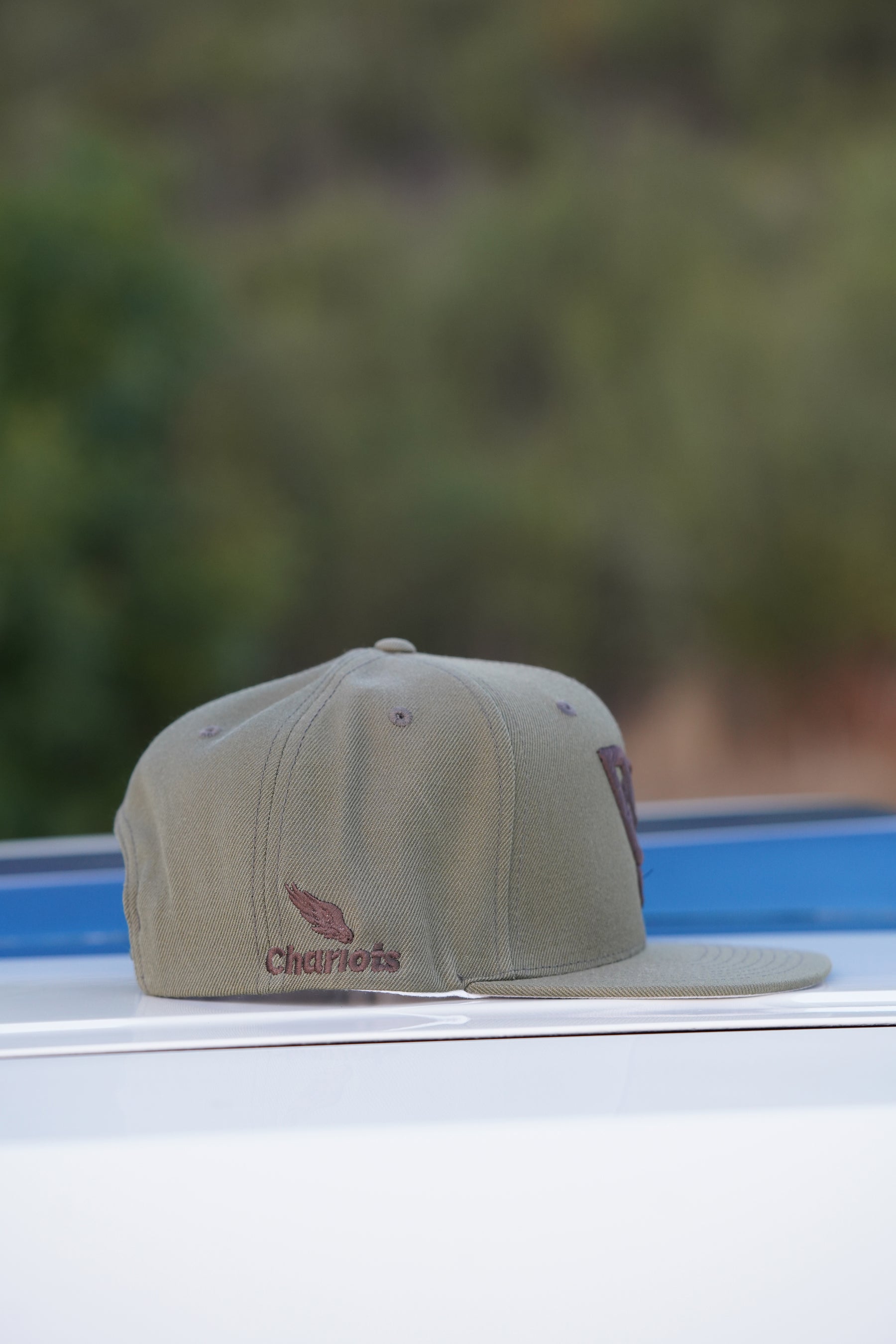VC PUFF HAT (Loden Green/Burnt Sienna Puff)