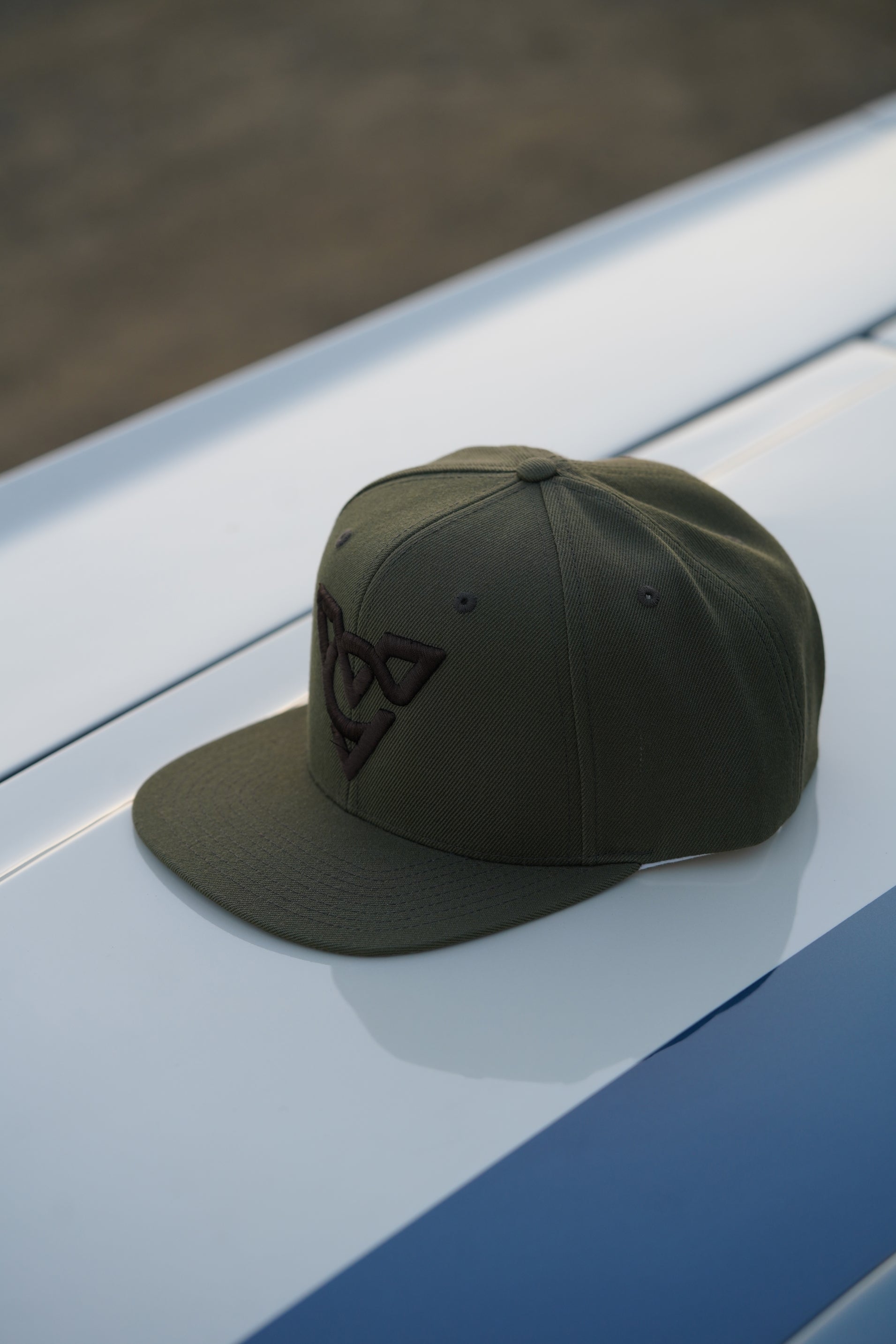 VC PUFF HAT (Loden Green/Burnt Sienna Puff)