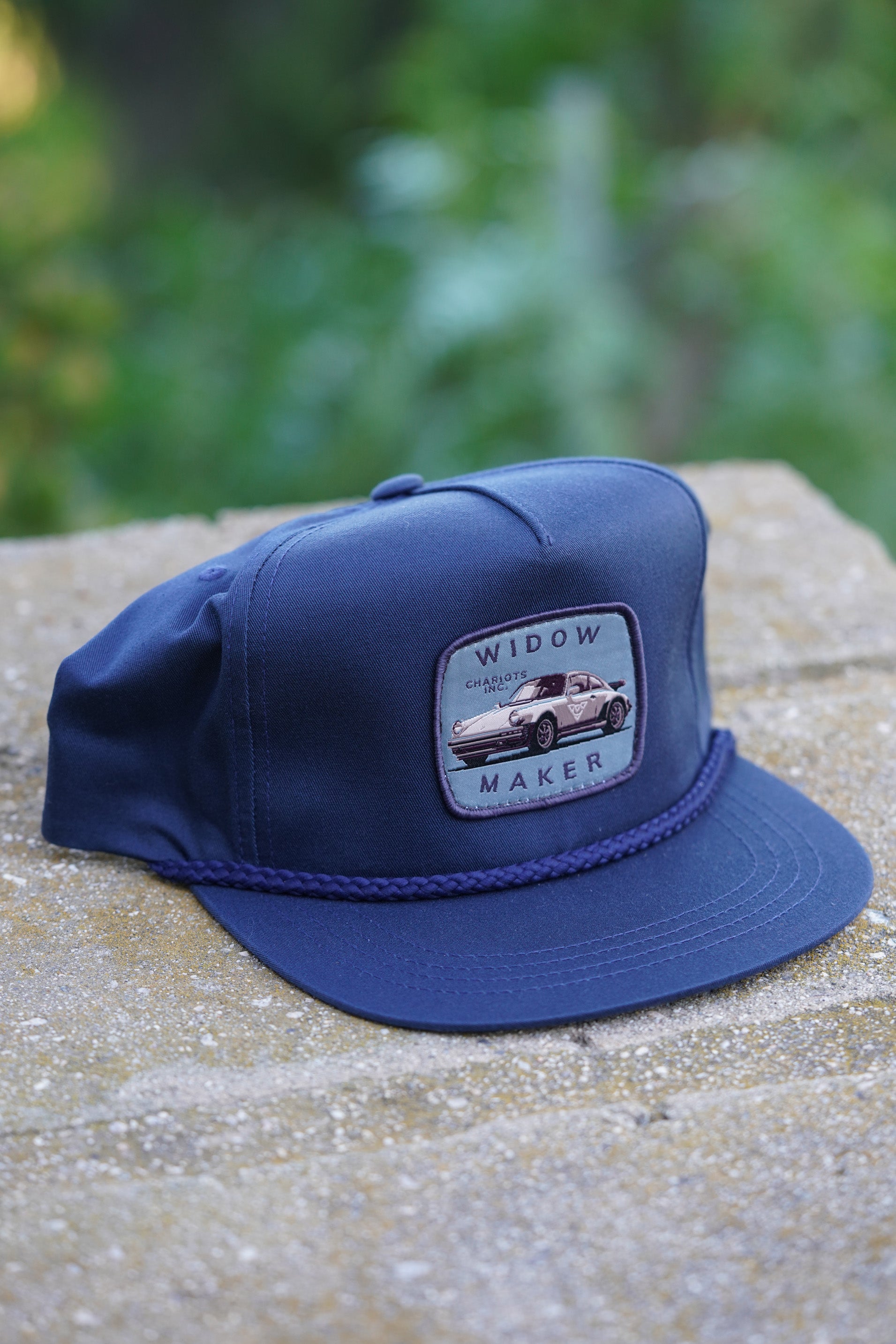 WIDOWMAKER V.2 BLUE GOLF CAP (Navy/Navy Rope)