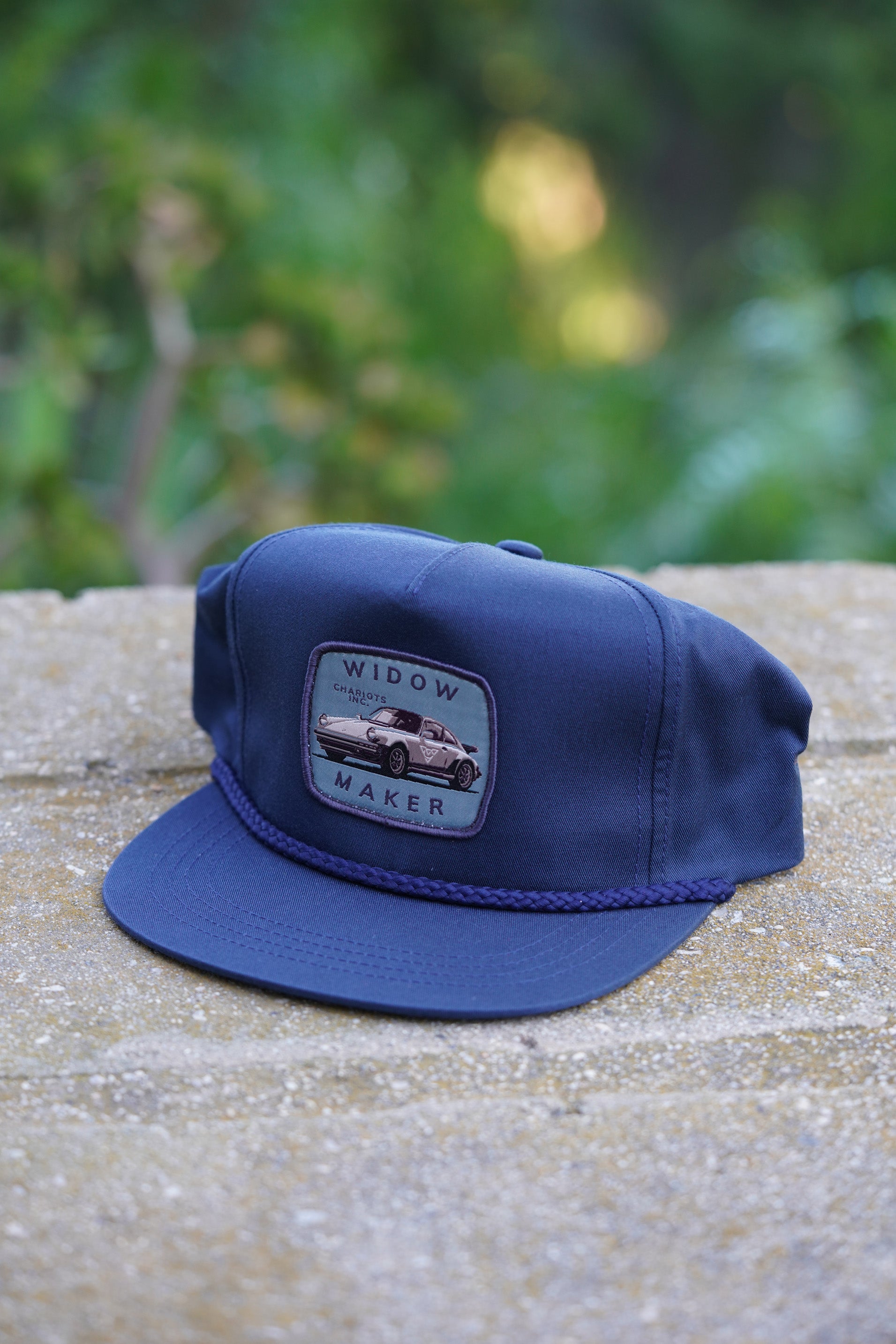WIDOWMAKER V.2 BLUE GOLF CAP (Navy/Navy Rope)