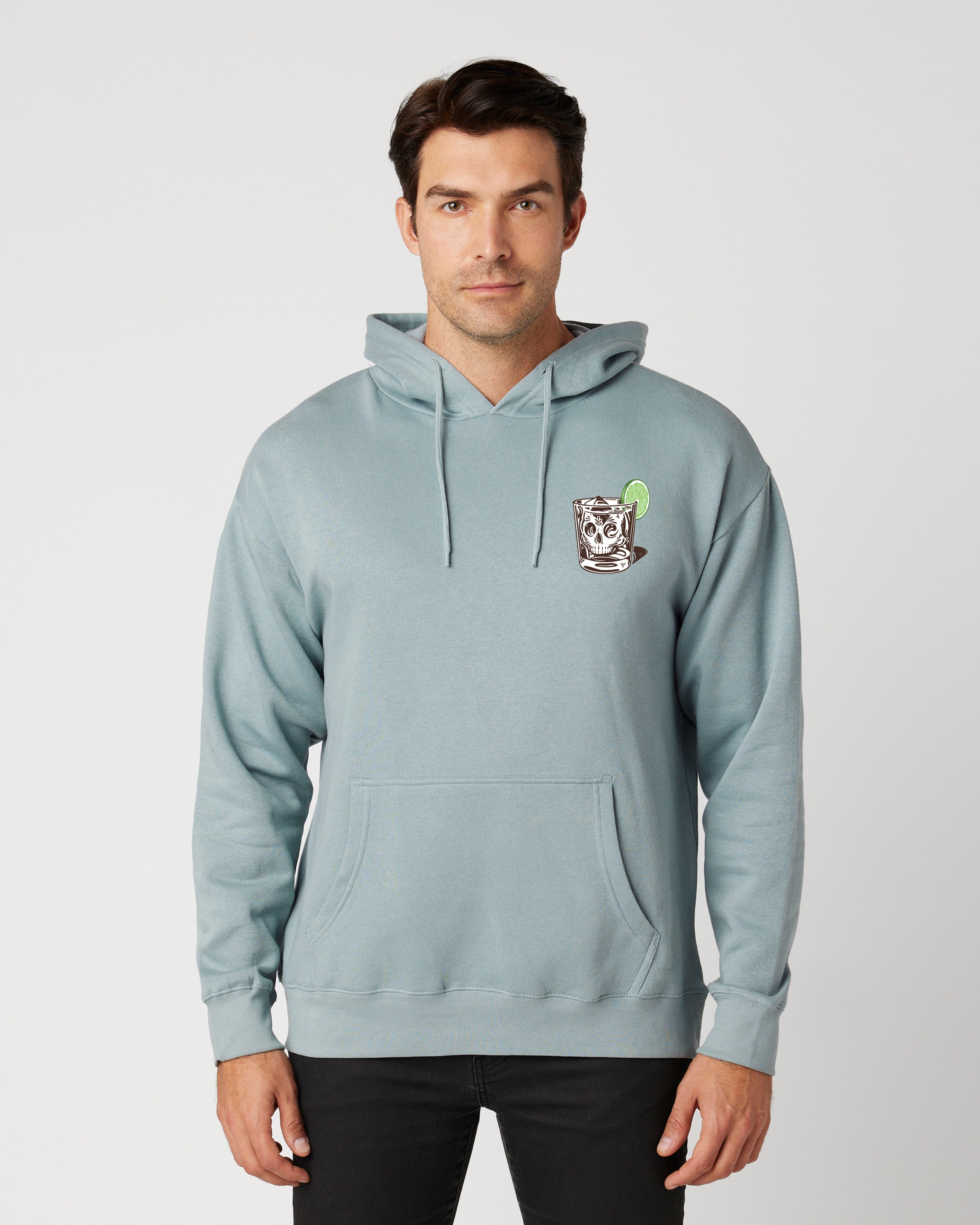 WET RECKLESS UNISEX LIGHTWEIGHT HOODIE (Agave)