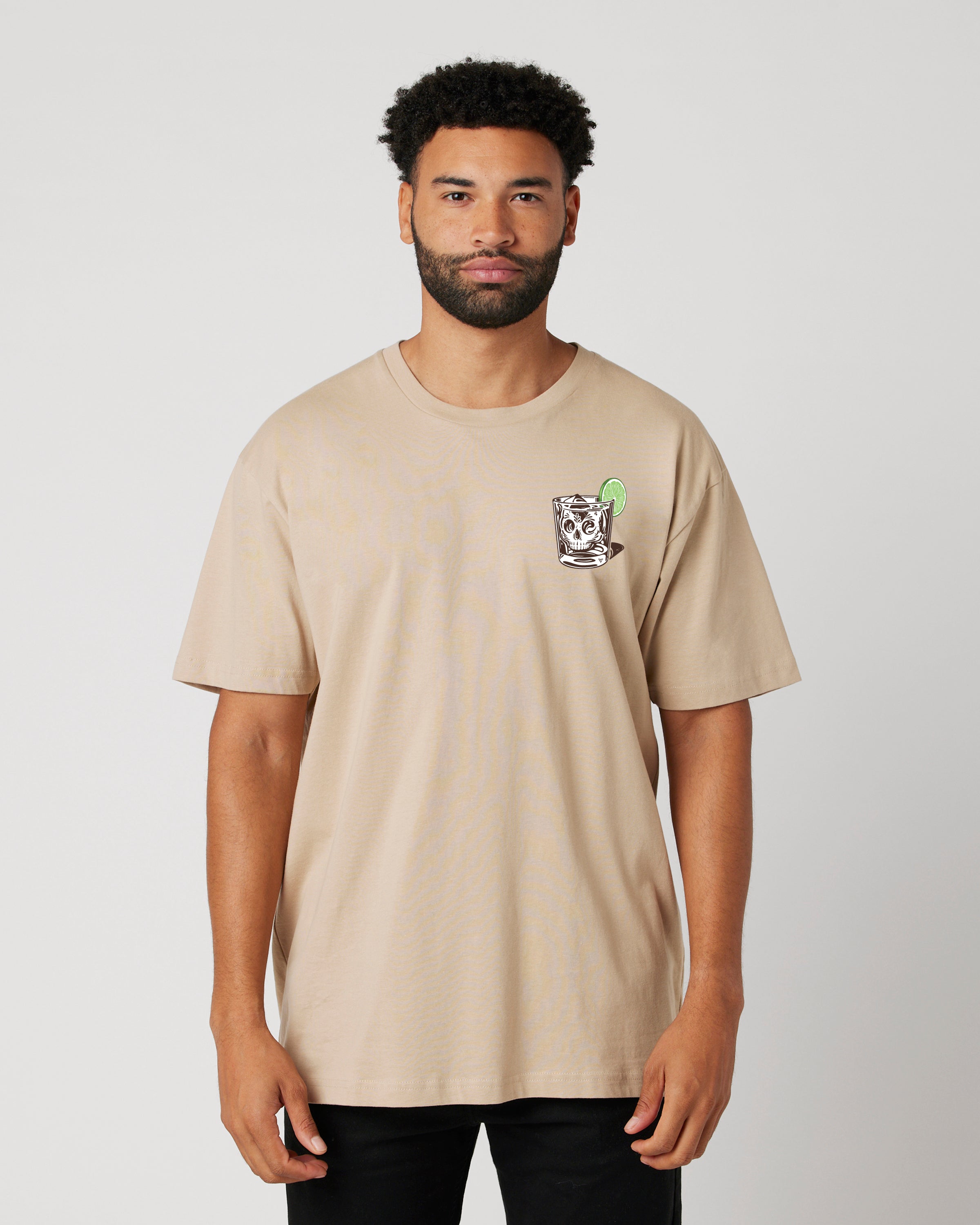WET RECKLESS TEE (Sand)
