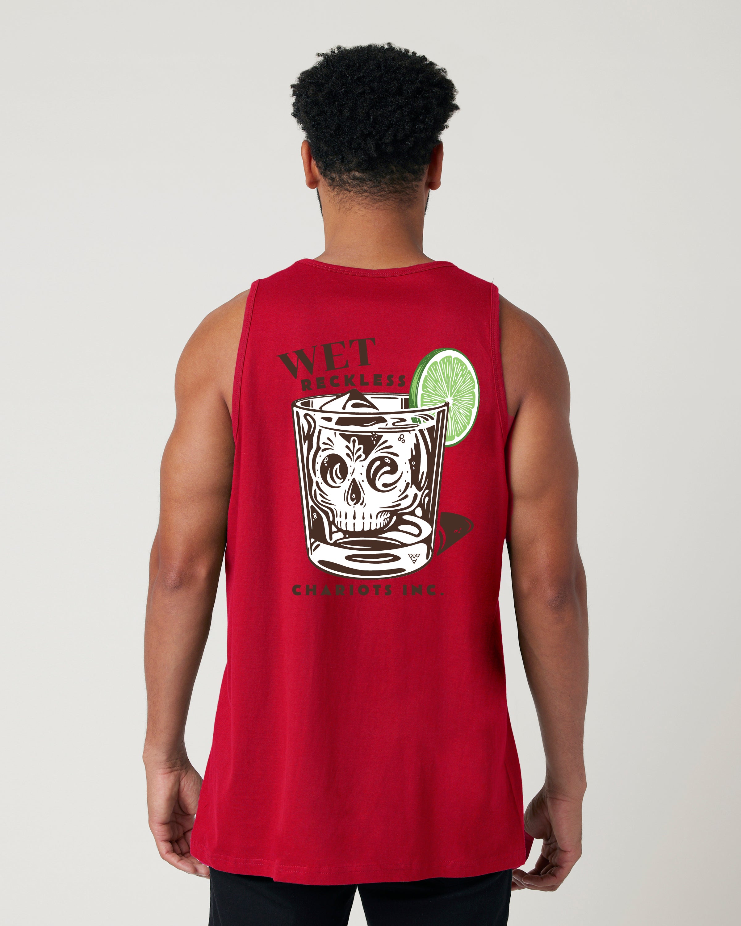 WET RECKLESS TANK (Red)