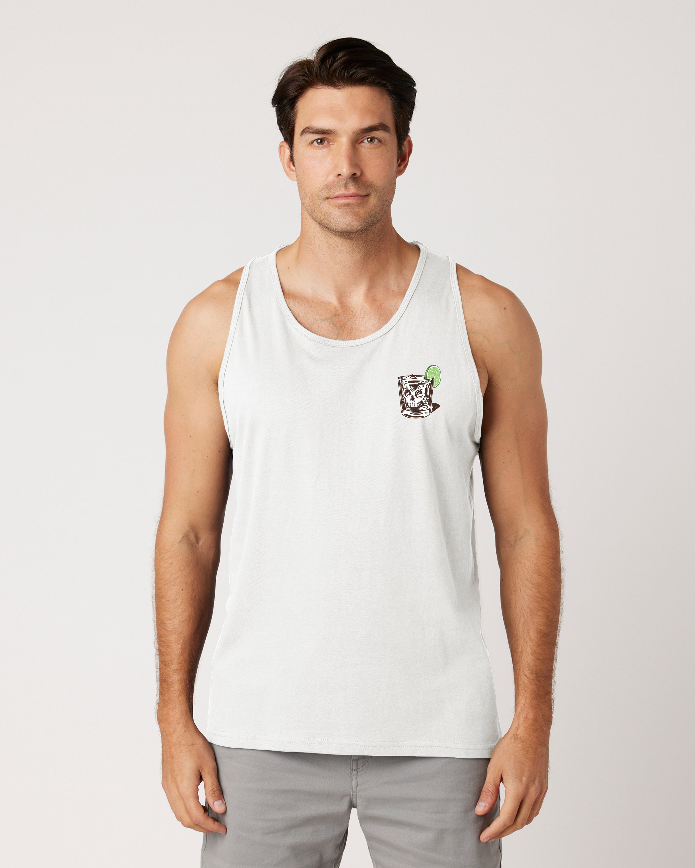 WET RECKLESS TANK (White)