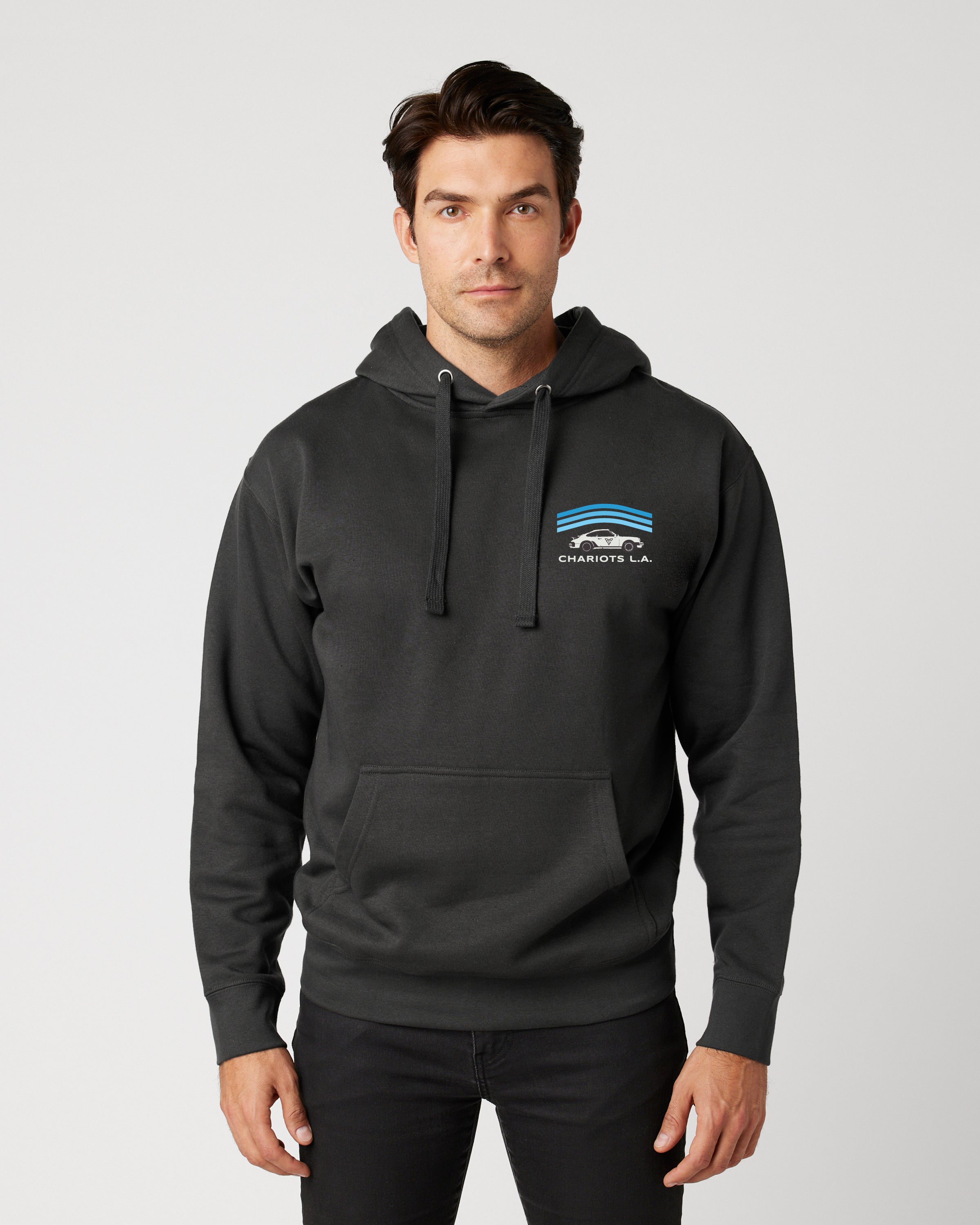 WHALE TAIL UNISEX PREMIUM PULLOVER HOODIE (Vintage Black)