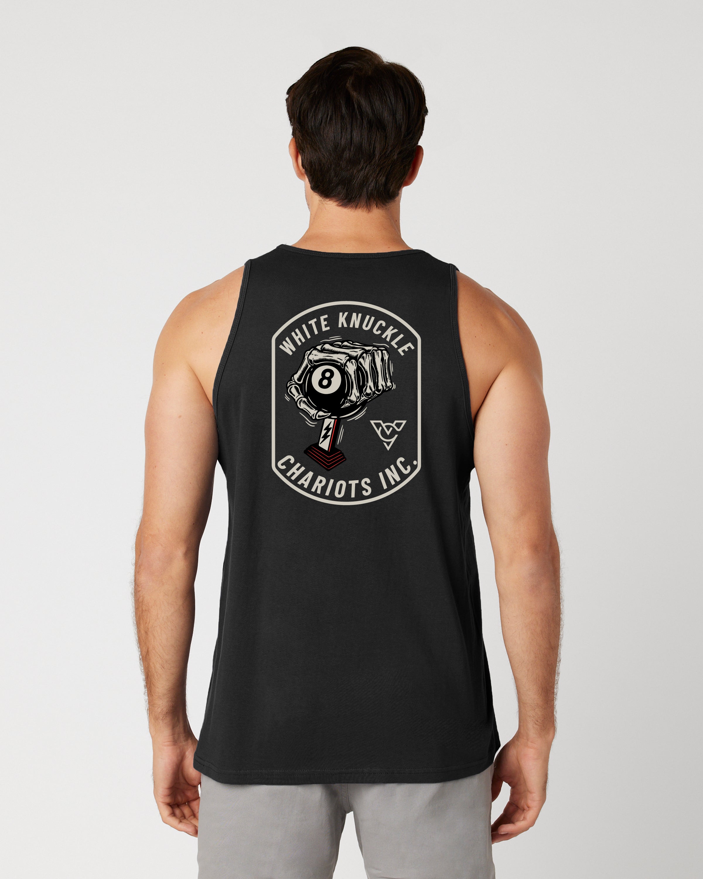 WHITE KNUCKLE TANK (Black)