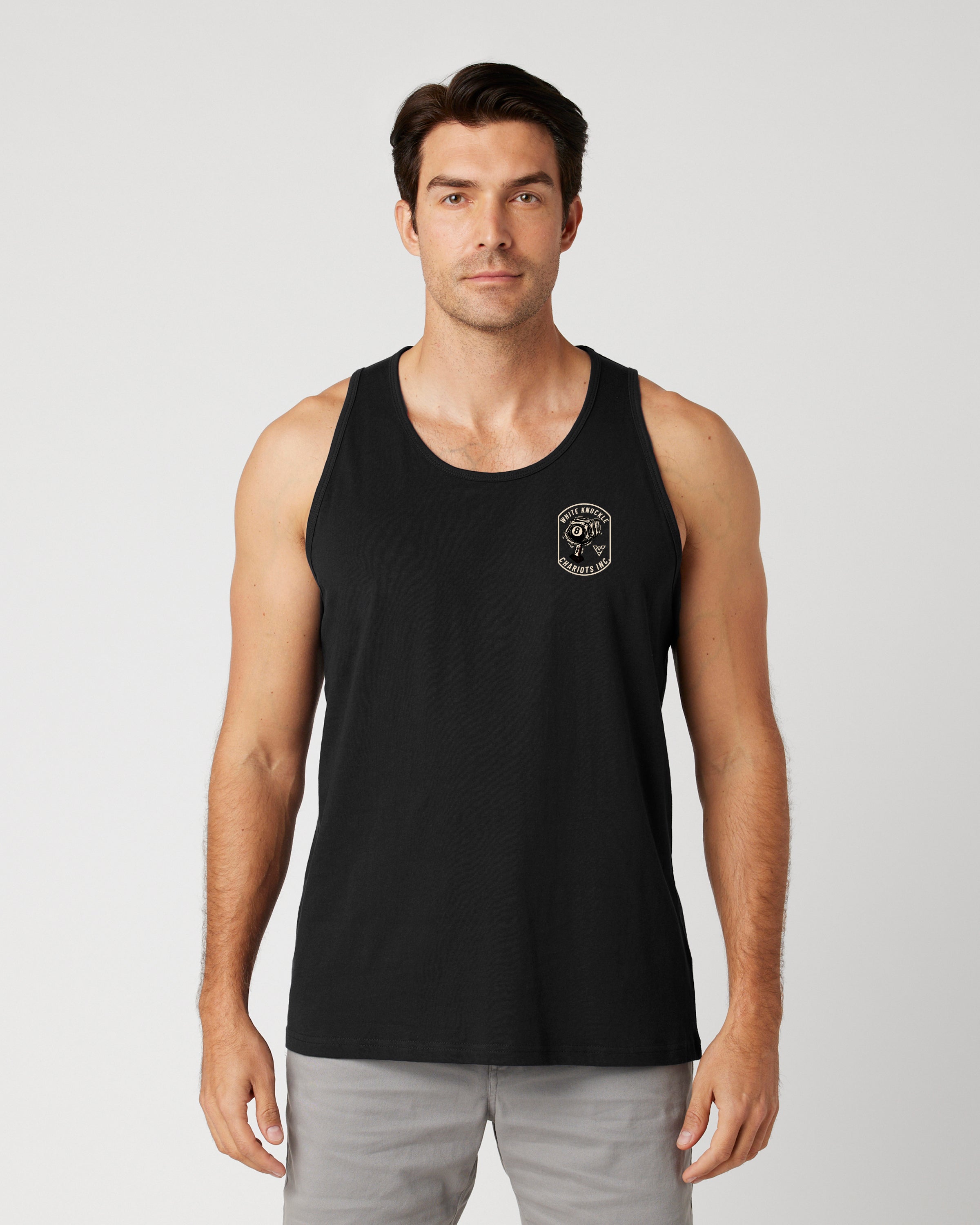 WHITE KNUCKLE TANK (Black)