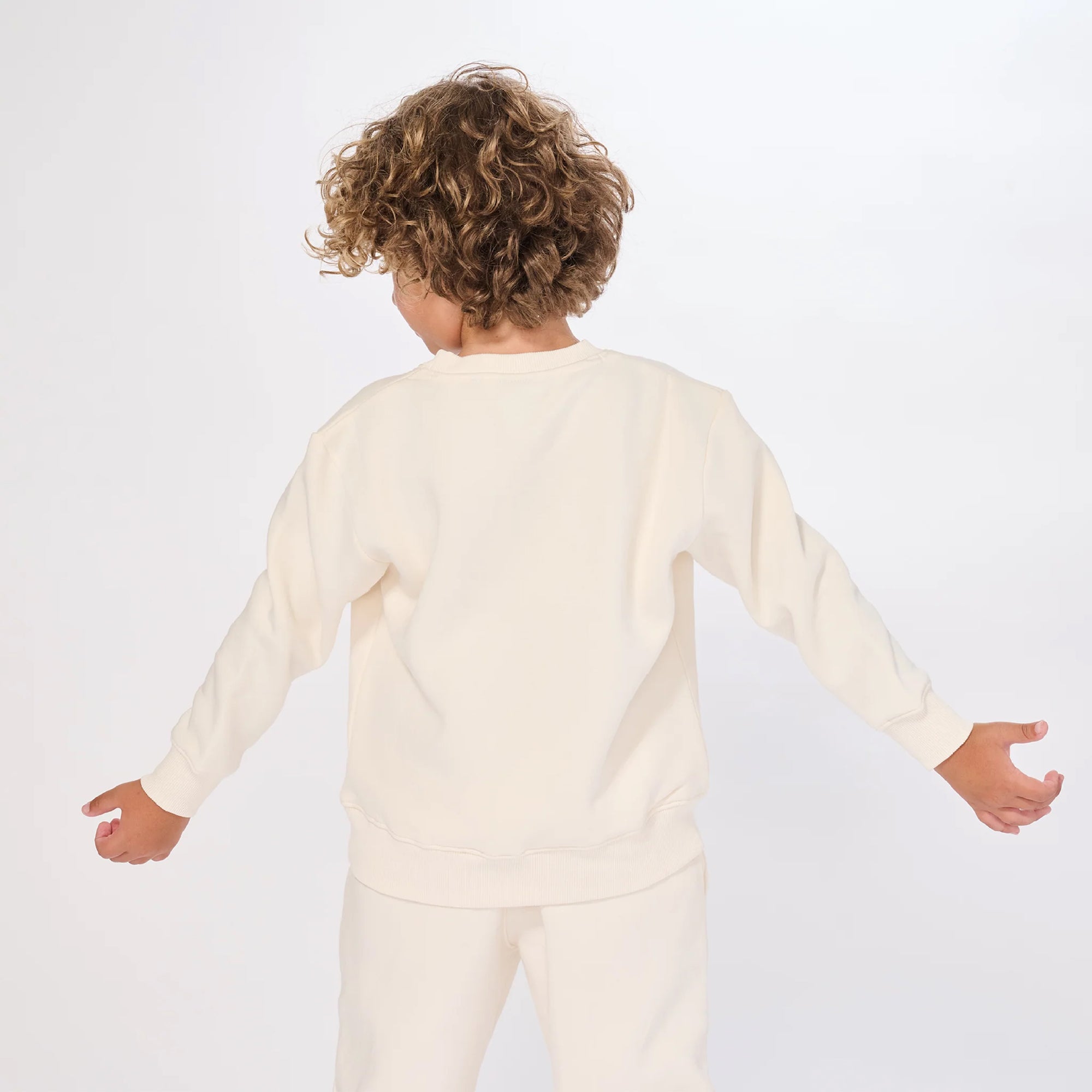YOUTH LITTLE BIRD CREWNECK SWEATSHIRT (Cream)