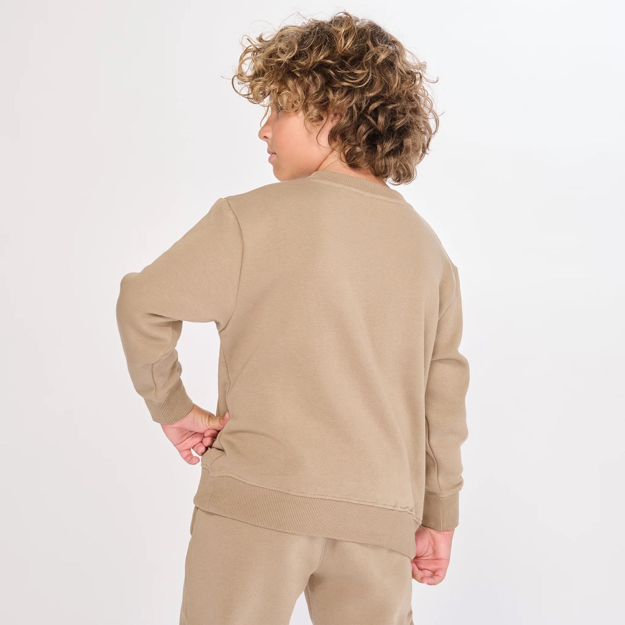 YOUTH LITTLE BIRD CREWNECK SWEATSHIRT (Sand)