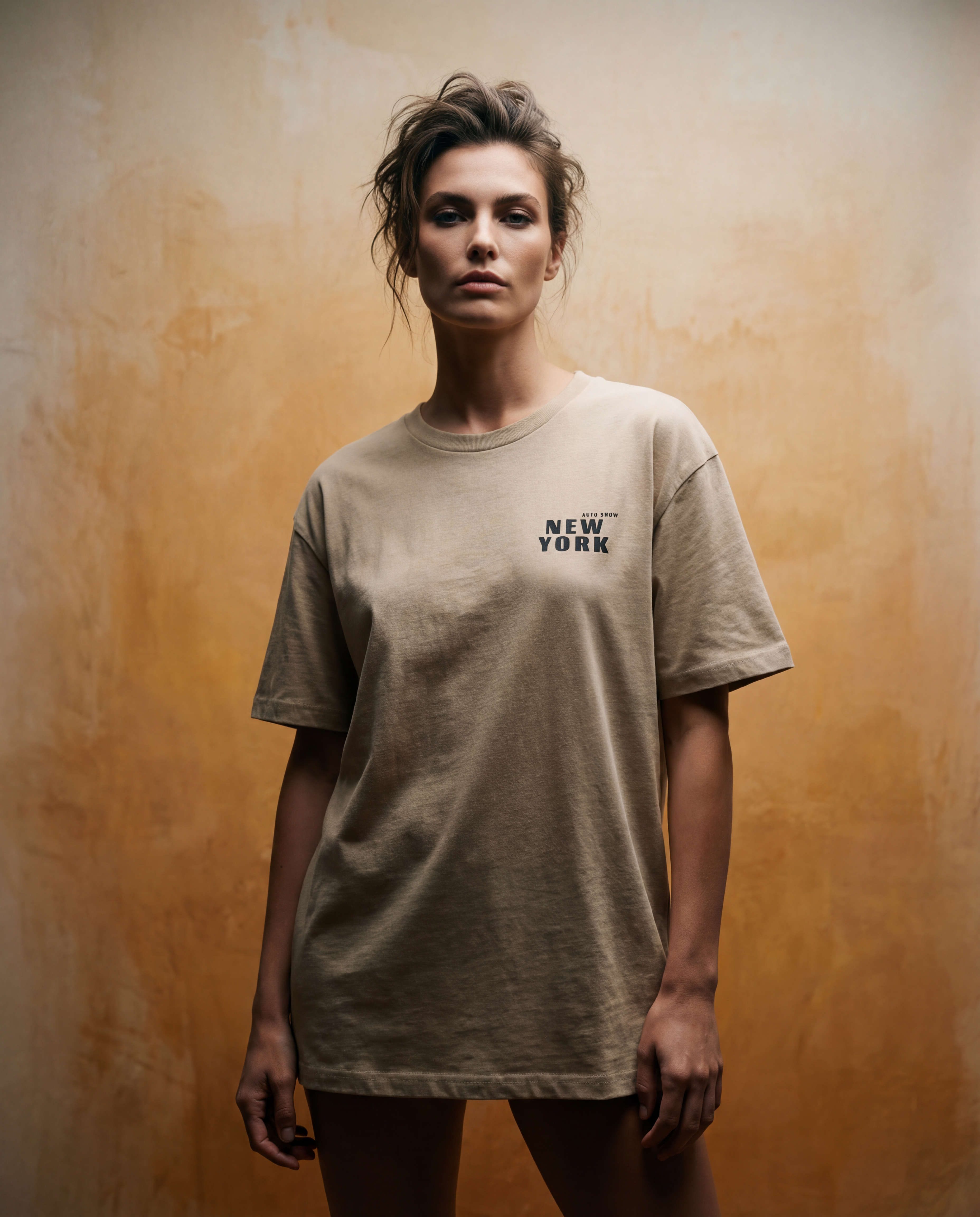 NYIAS26 Brooklyn Bridge Adult Tee (Sand)