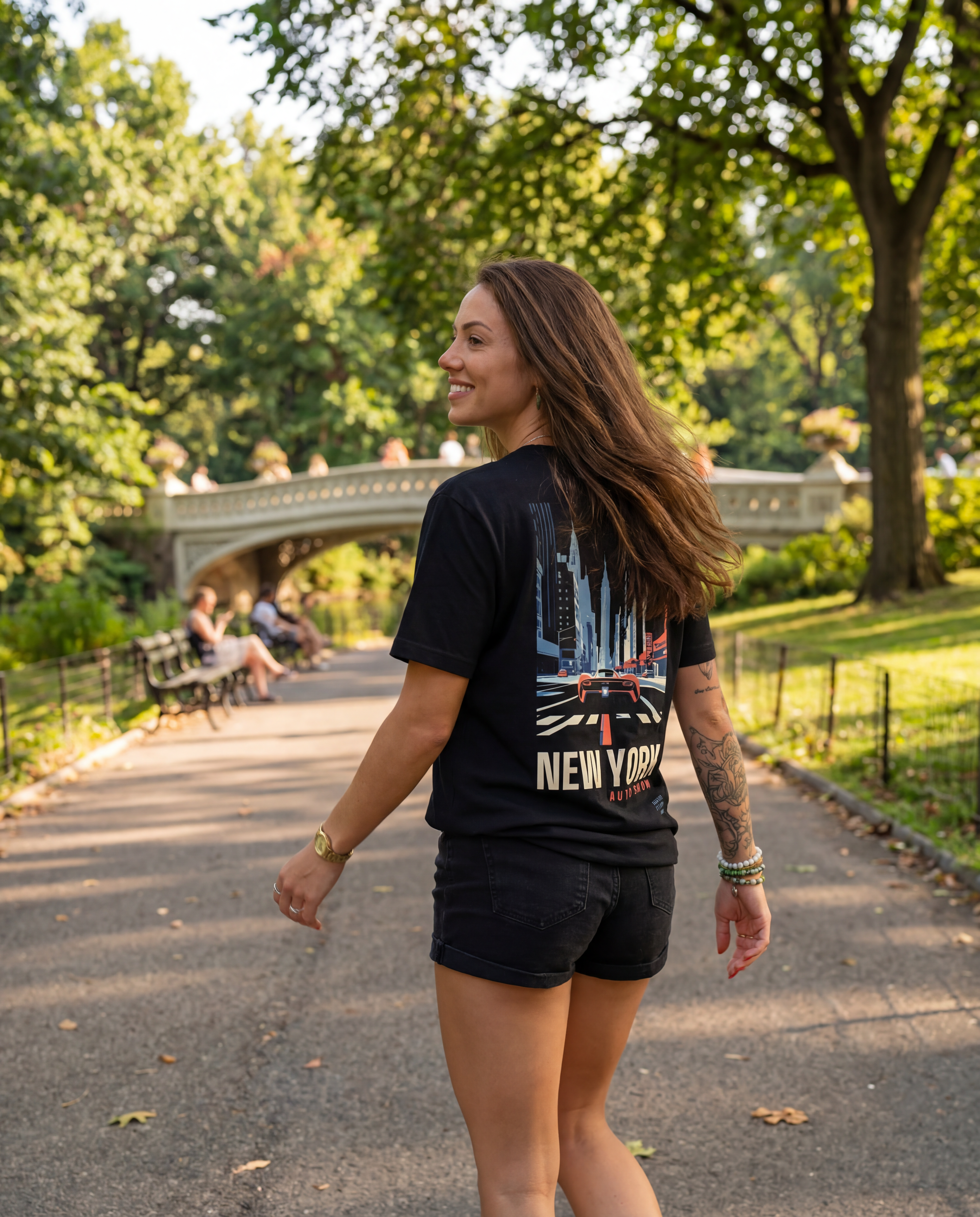NYIAS26 Crosswalk Adult Tee (Black)