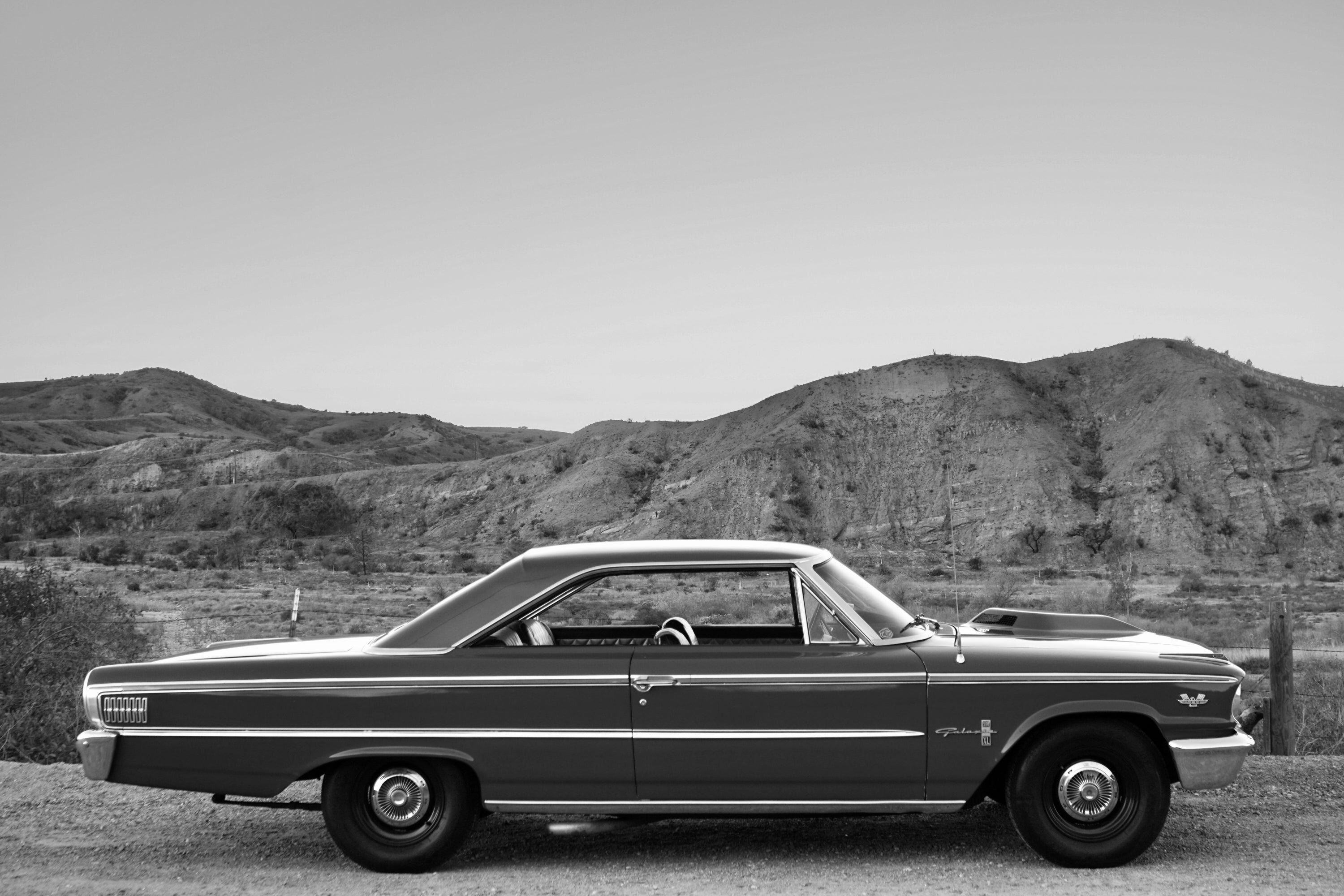 1963 Ford Galaxie Fastback FINE ART PRINT