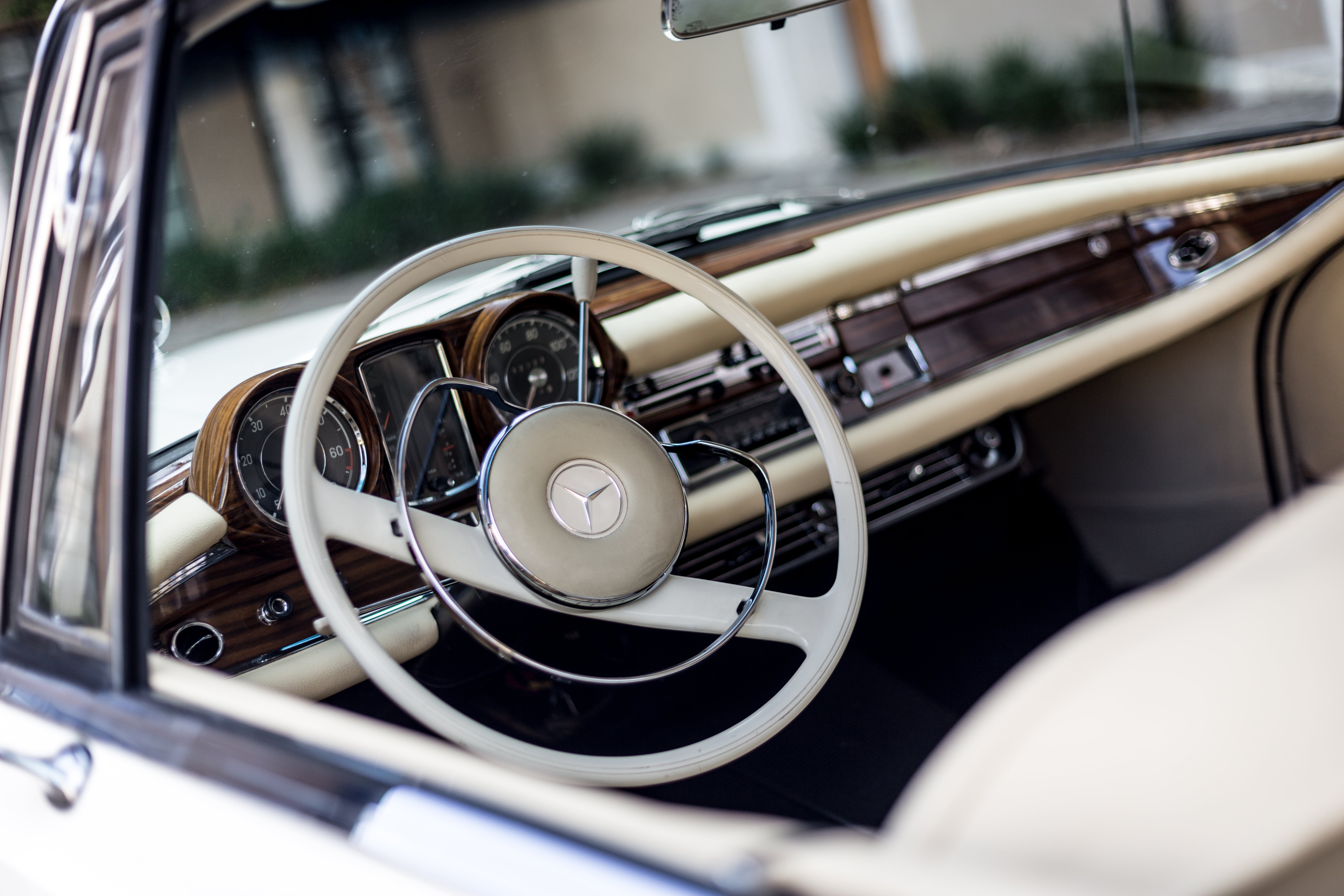 1965 Mercedes-Benz 220SEb Coupe FINE ART PRINT