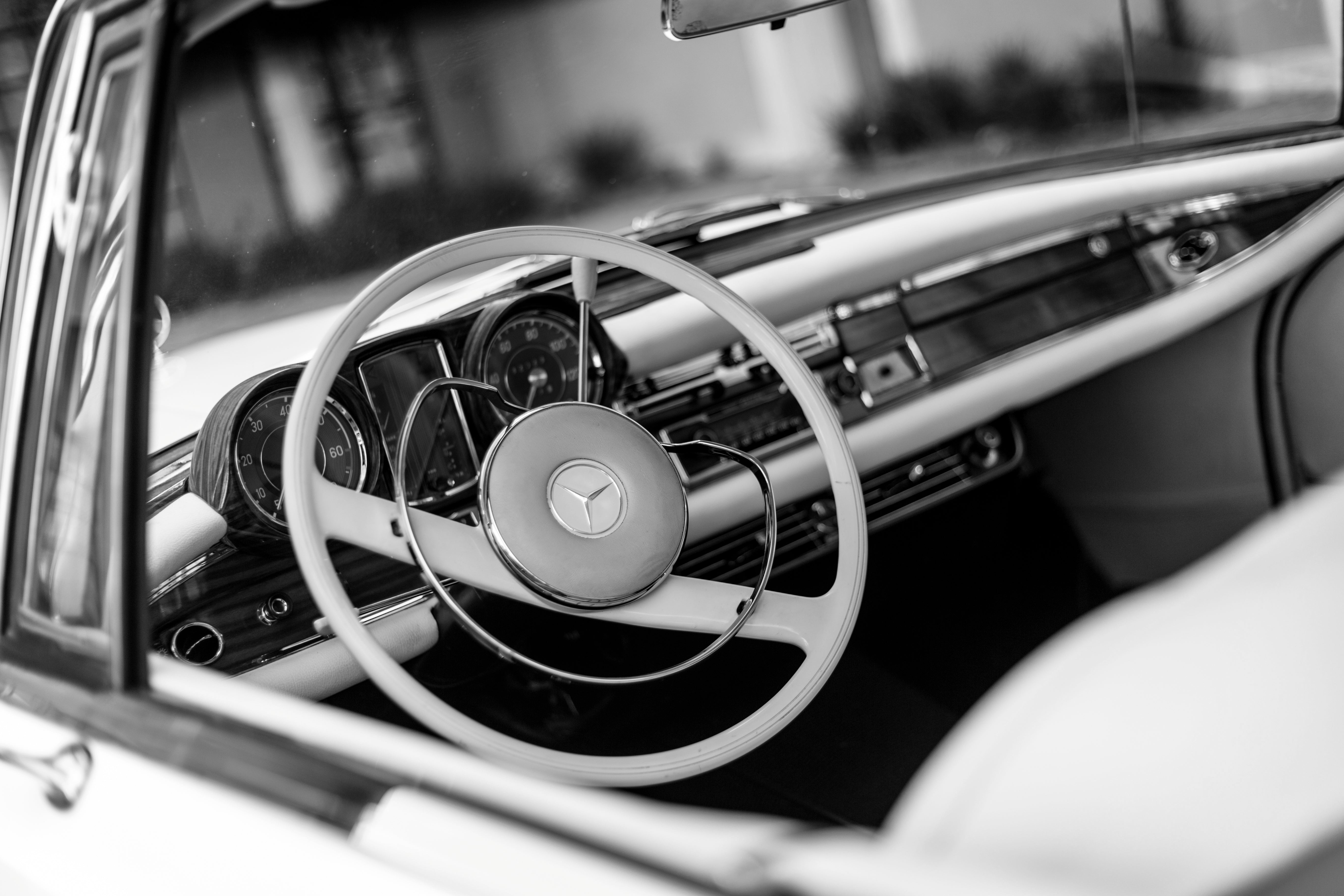 1965 Mercedes-Benz 220SEb Coupe FINE ART PRINT