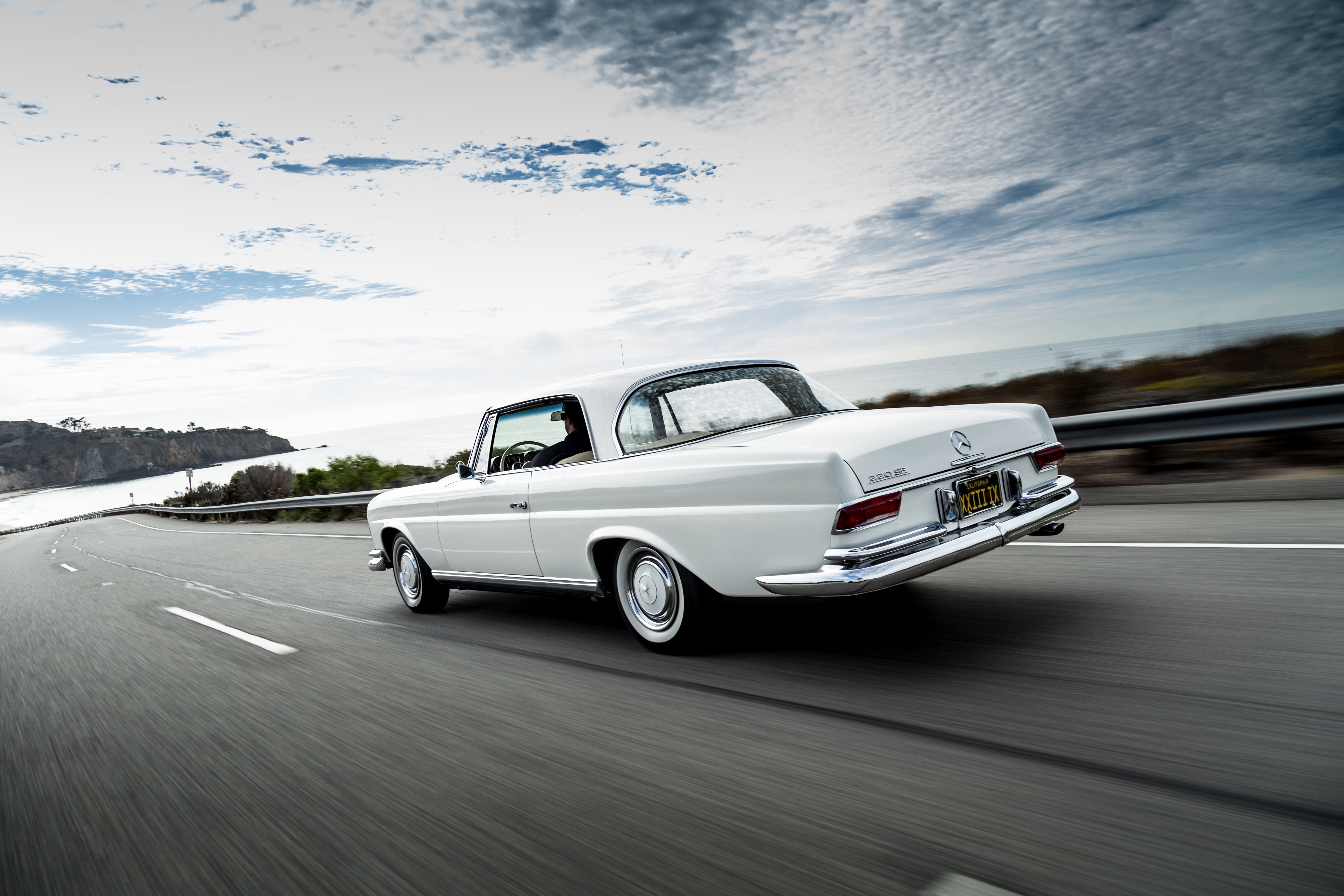 1965 Mercedes-Benz 220SEb Coupe FINE ART PRINT