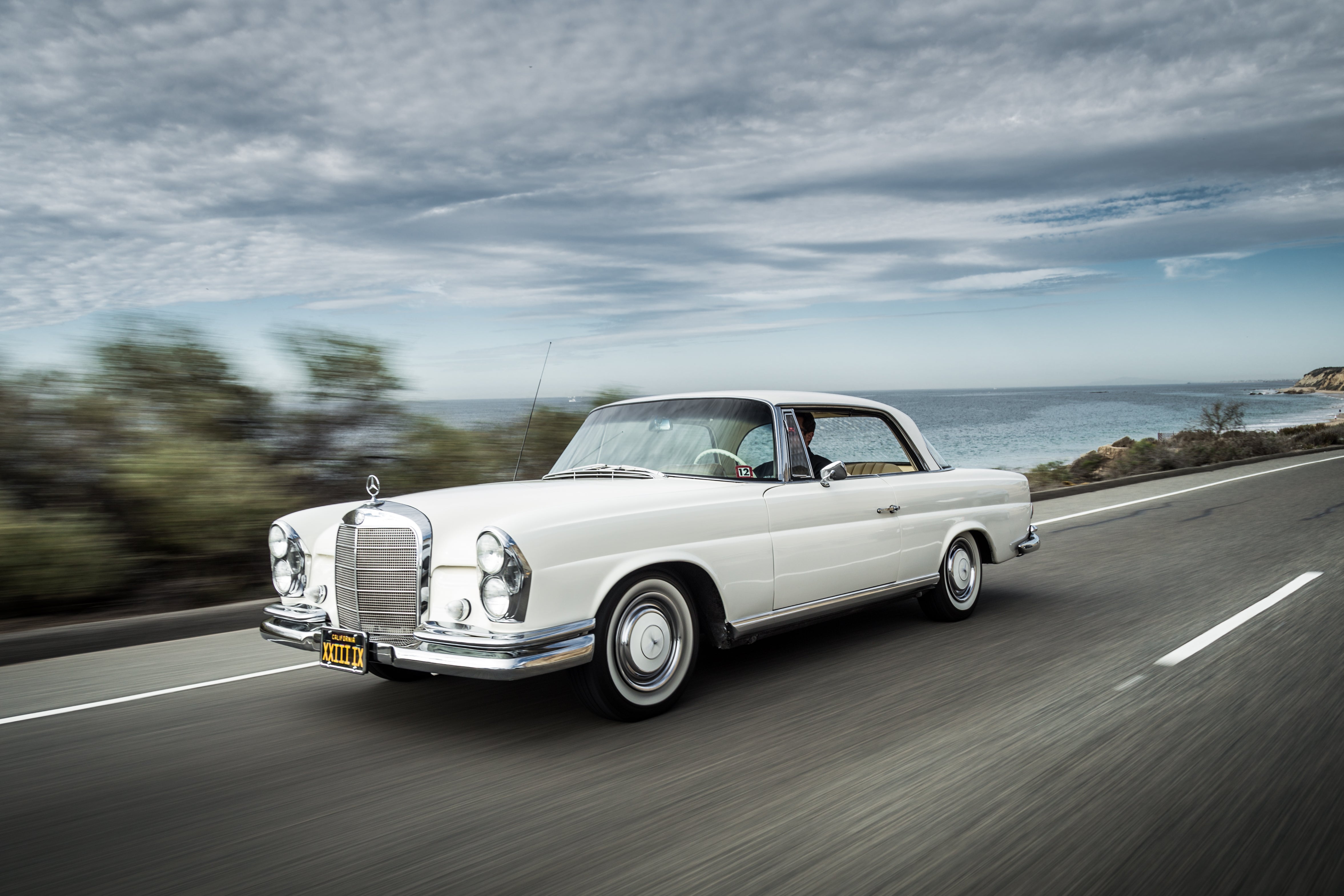 1965 Mercedes-Benz 220SEb Coupe FINE ART PRINT