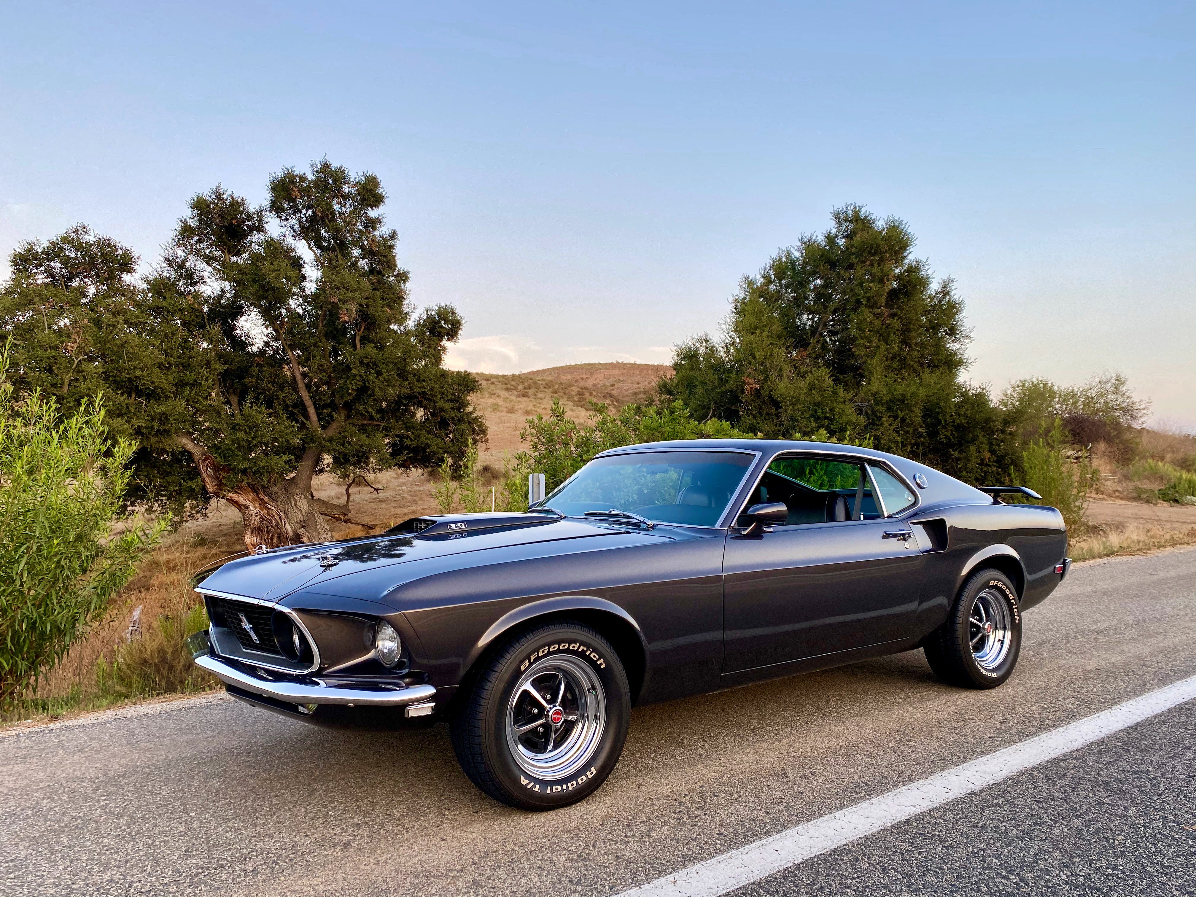 1969 Ford Mustang Mach 1 FINE ART PRINT