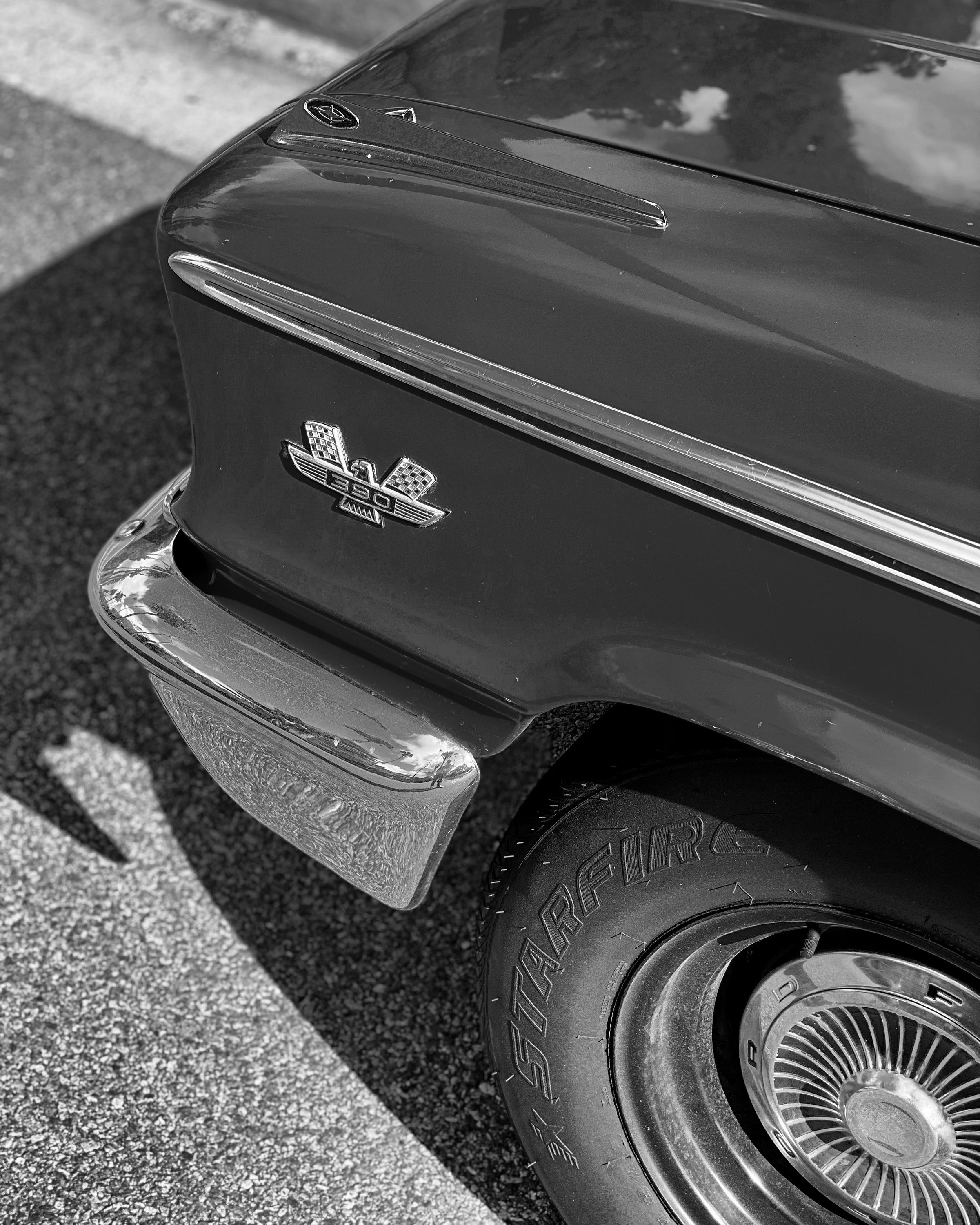 1963 Ford Galaxie Fastback FINE ART PRINT