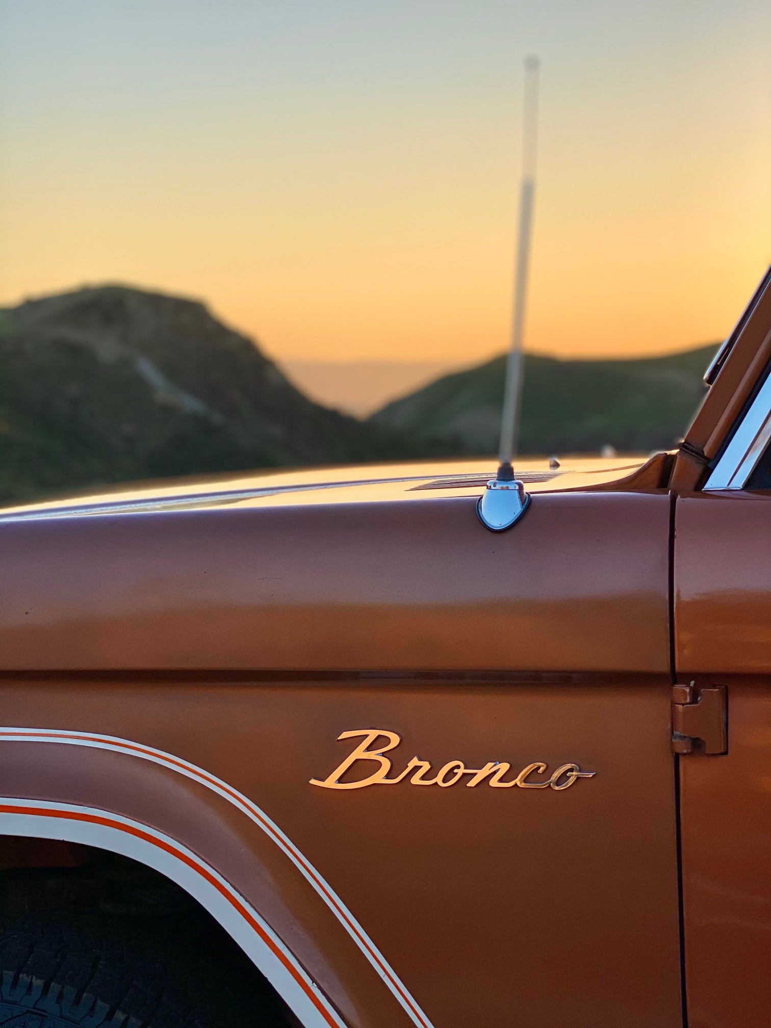 1975 Ford Bronco Copper FINE ART PRINT