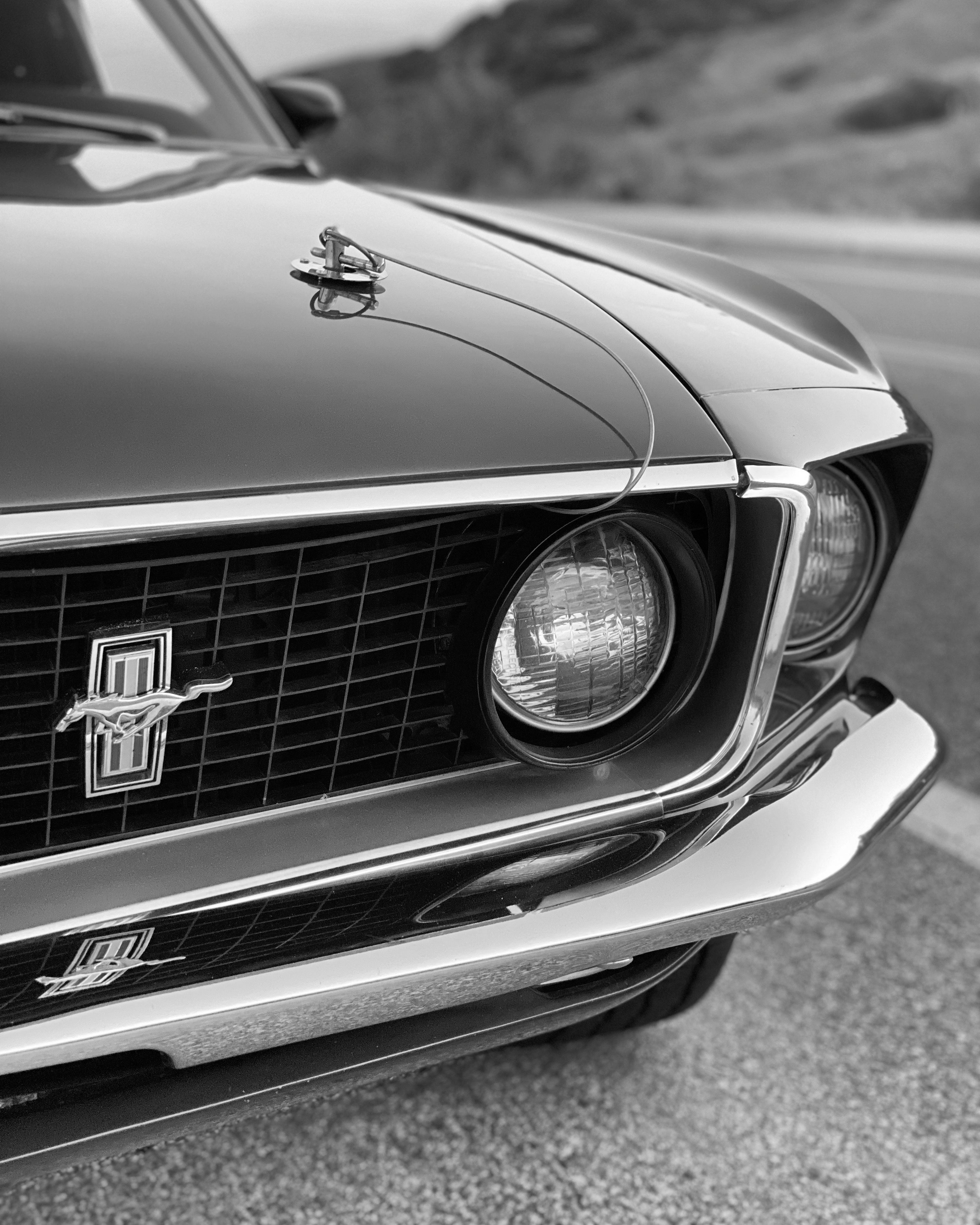 1969 Ford Mustang Mach 1 FINE ART PRINT