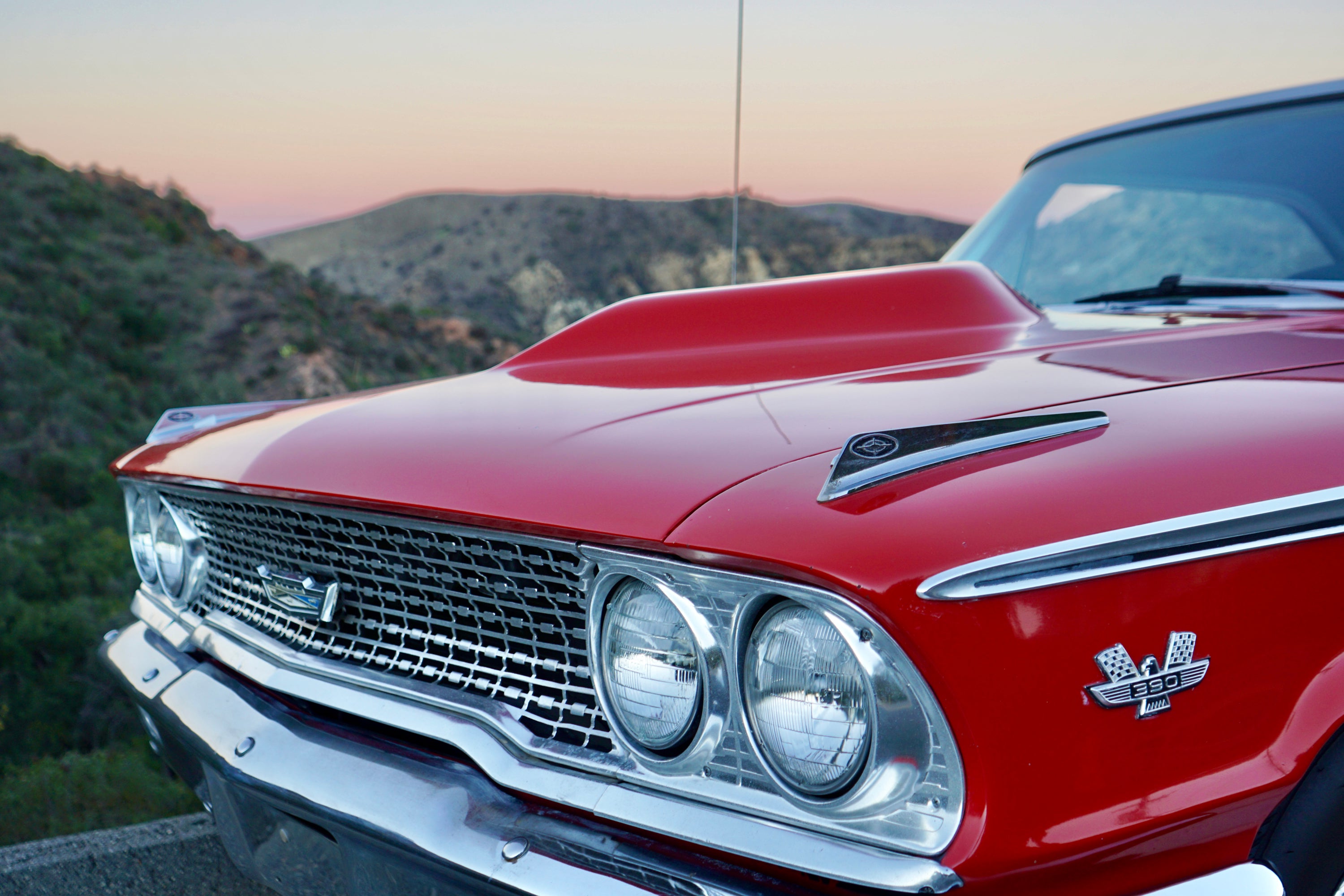 1963 Ford Galaxie Fastback FINE ART PRINT