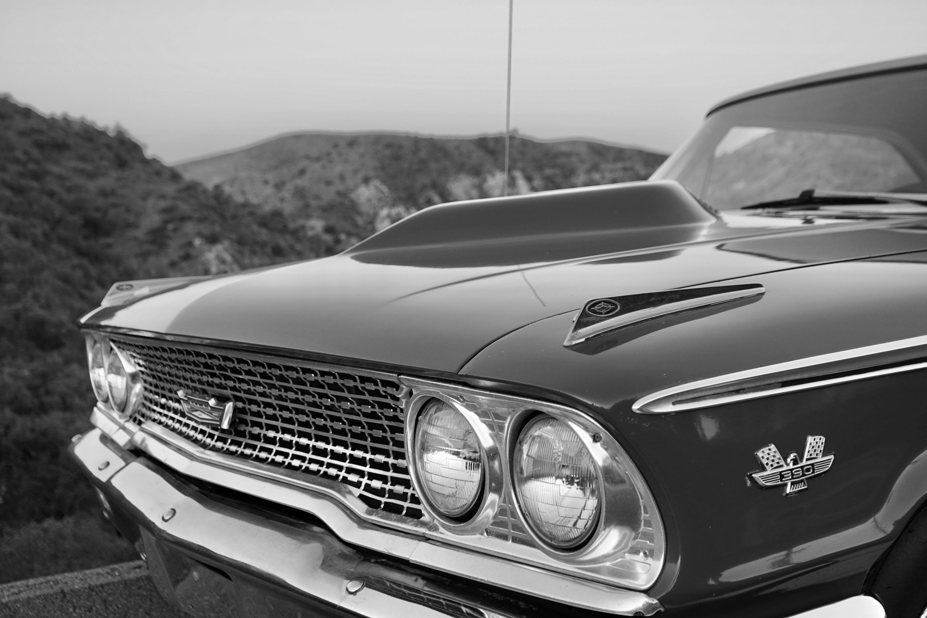 1963 Ford Galaxie Fastback FINE ART PRINT