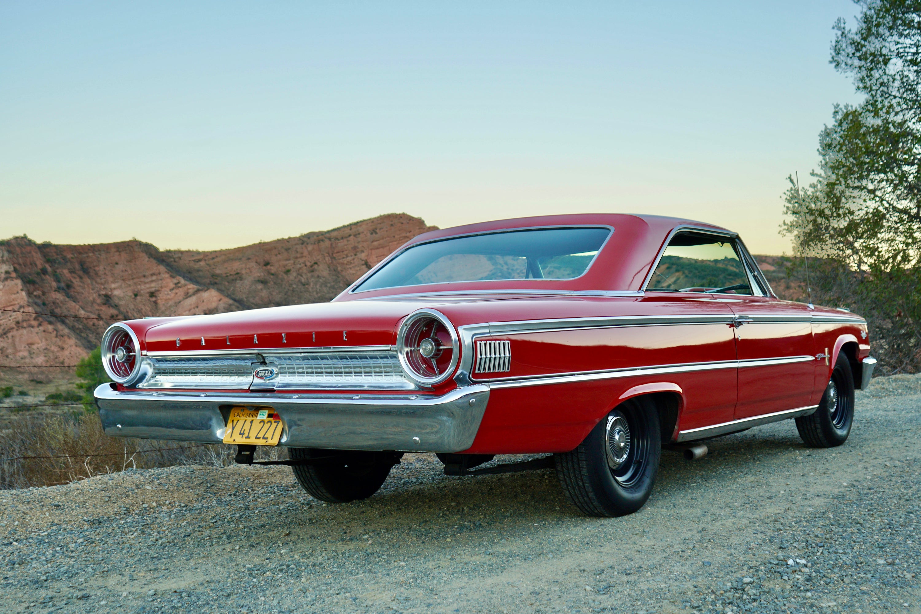1963 Ford Galaxie Fastback FINE ART PRINT