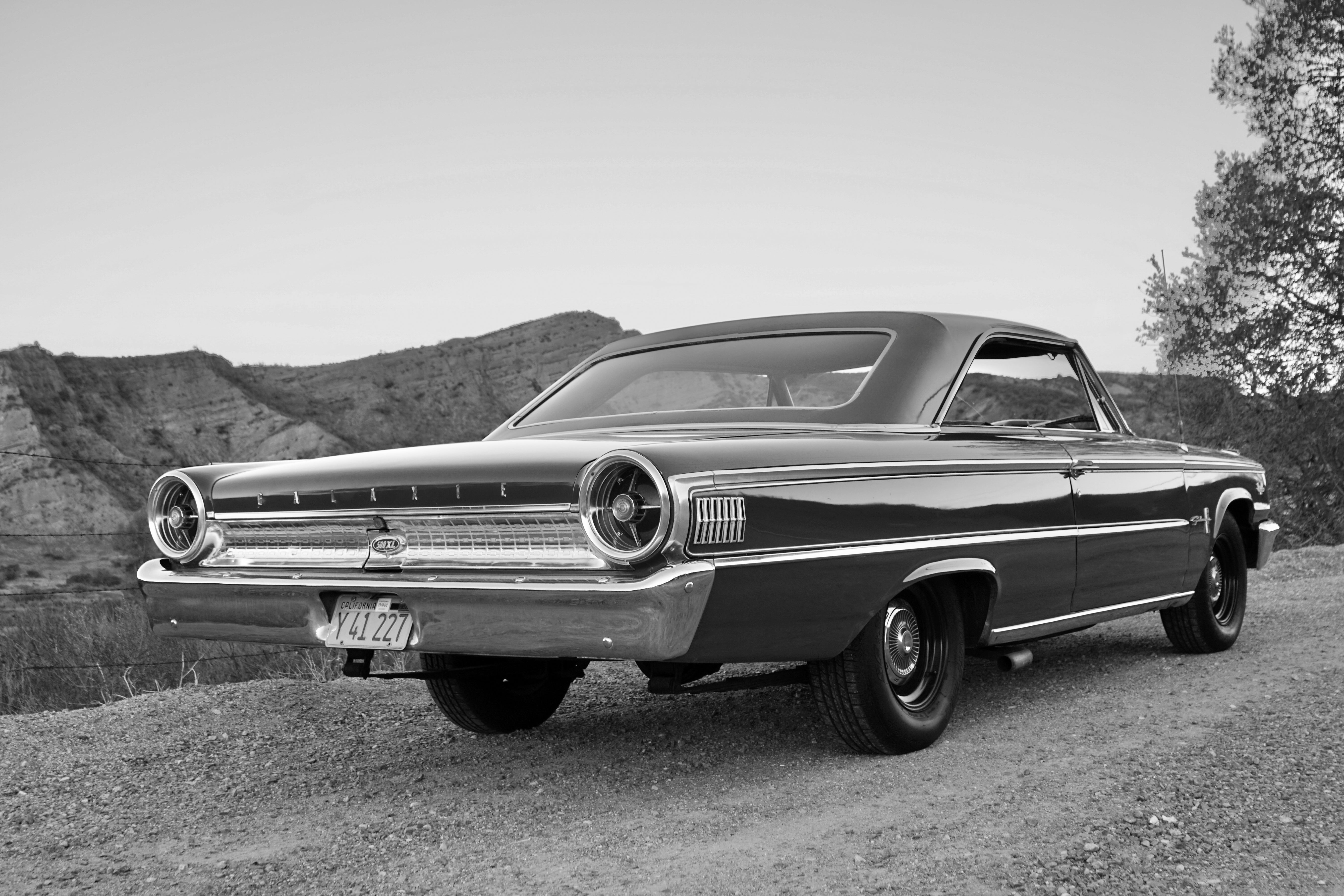 1963 Ford Galaxie Fastback FINE ART PRINT