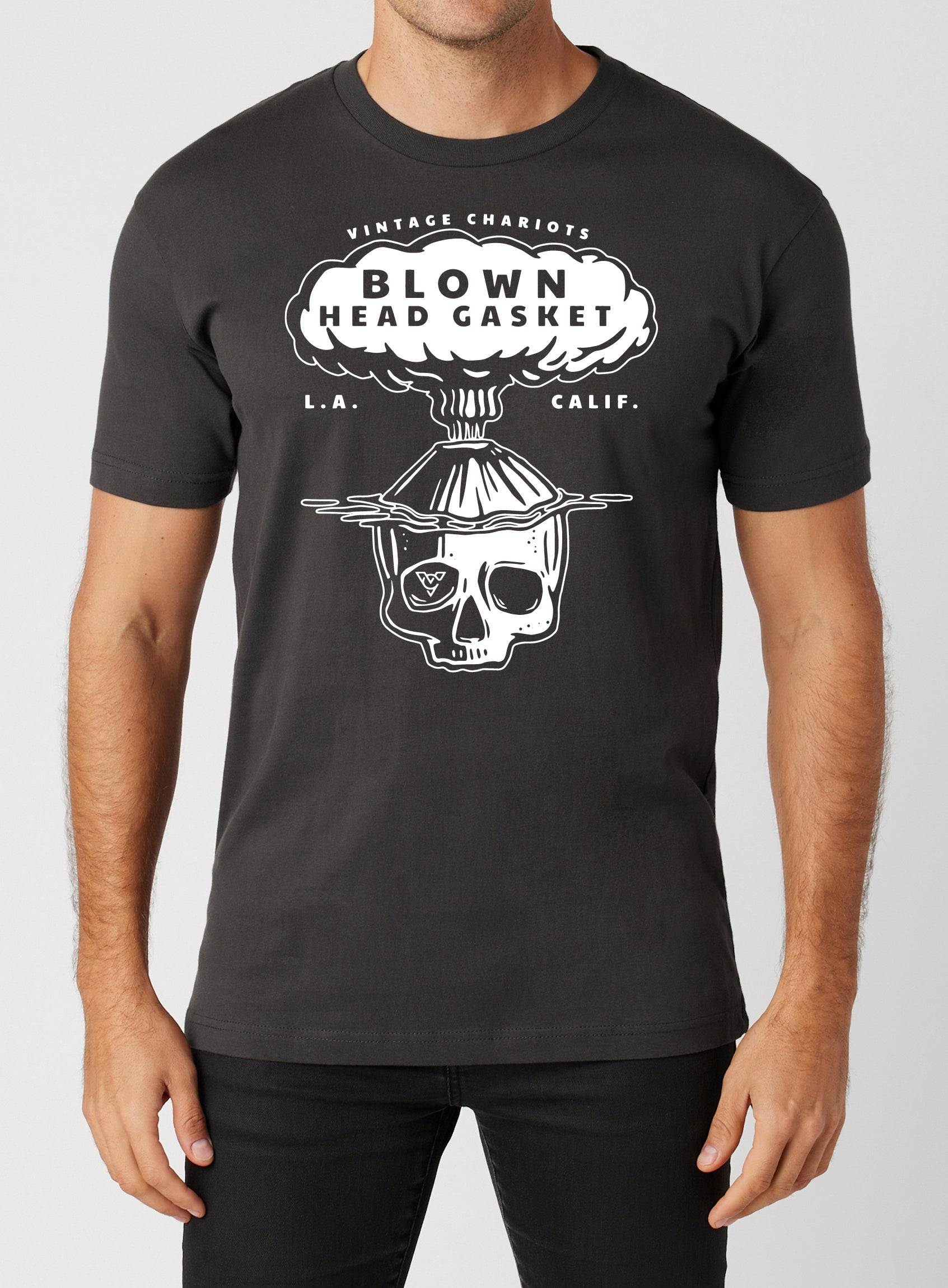 BLOWN HEAD GASKET TEE (Vintage Black)